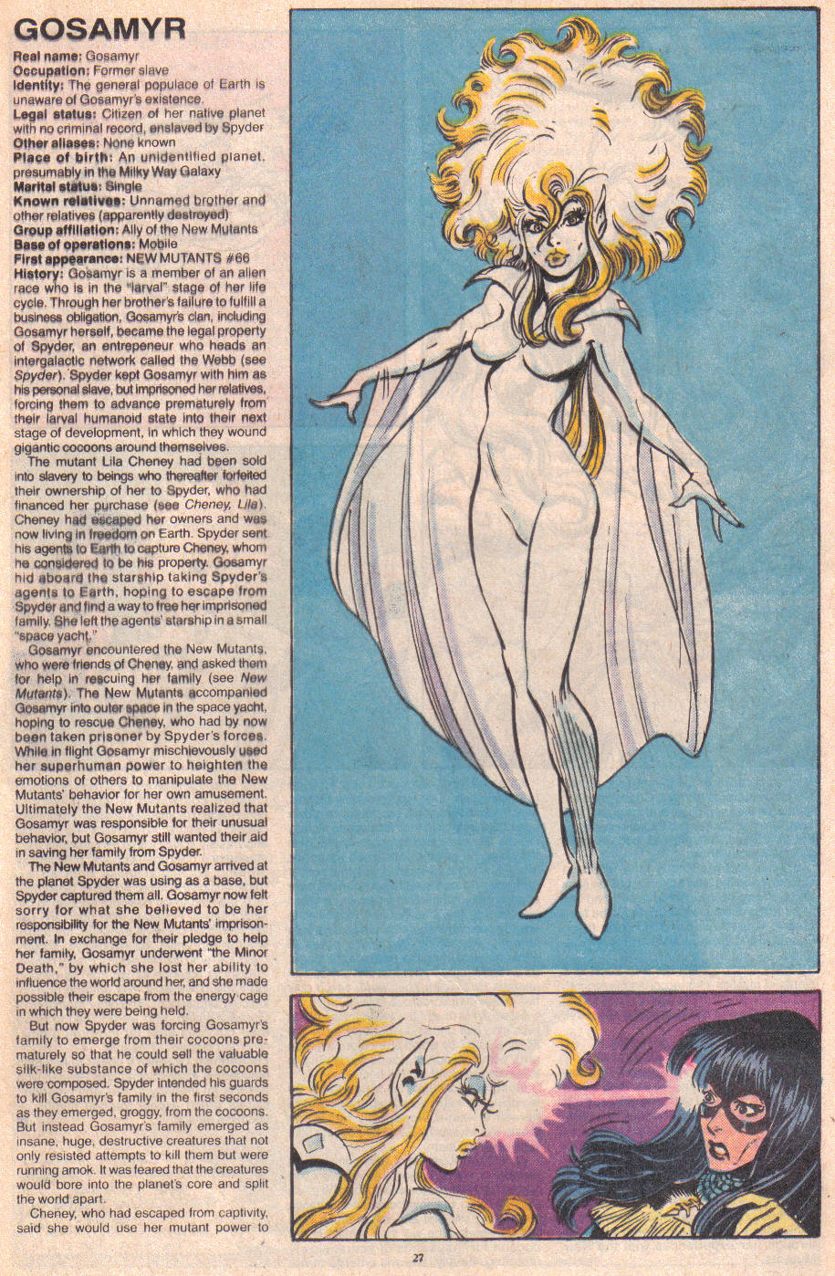 The Official Handbook of the Marvel Universe: Update '89 issue 3 - Page 29