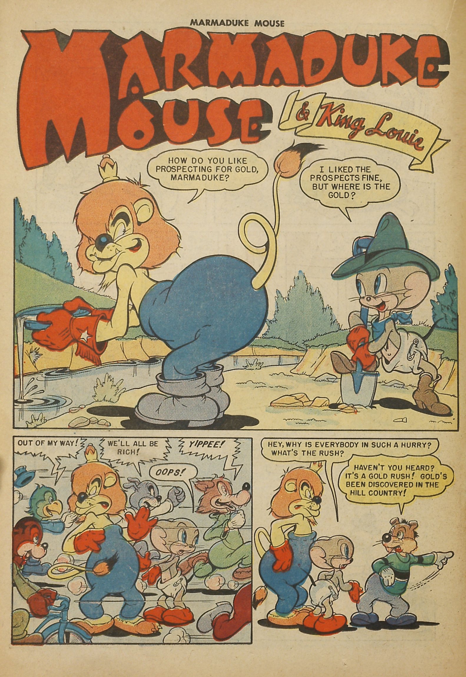 Read online Marmaduke Mouse comic -  Issue #50 - 18