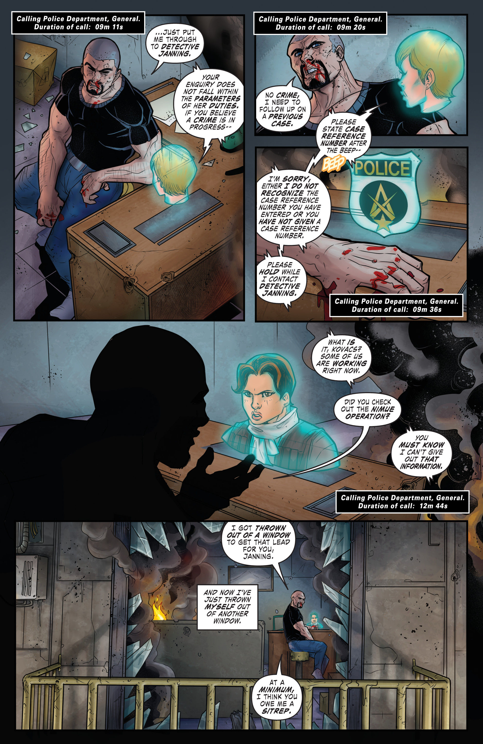 Read online Altered Carbon: Download Blues comic -  Issue # TPB - 67