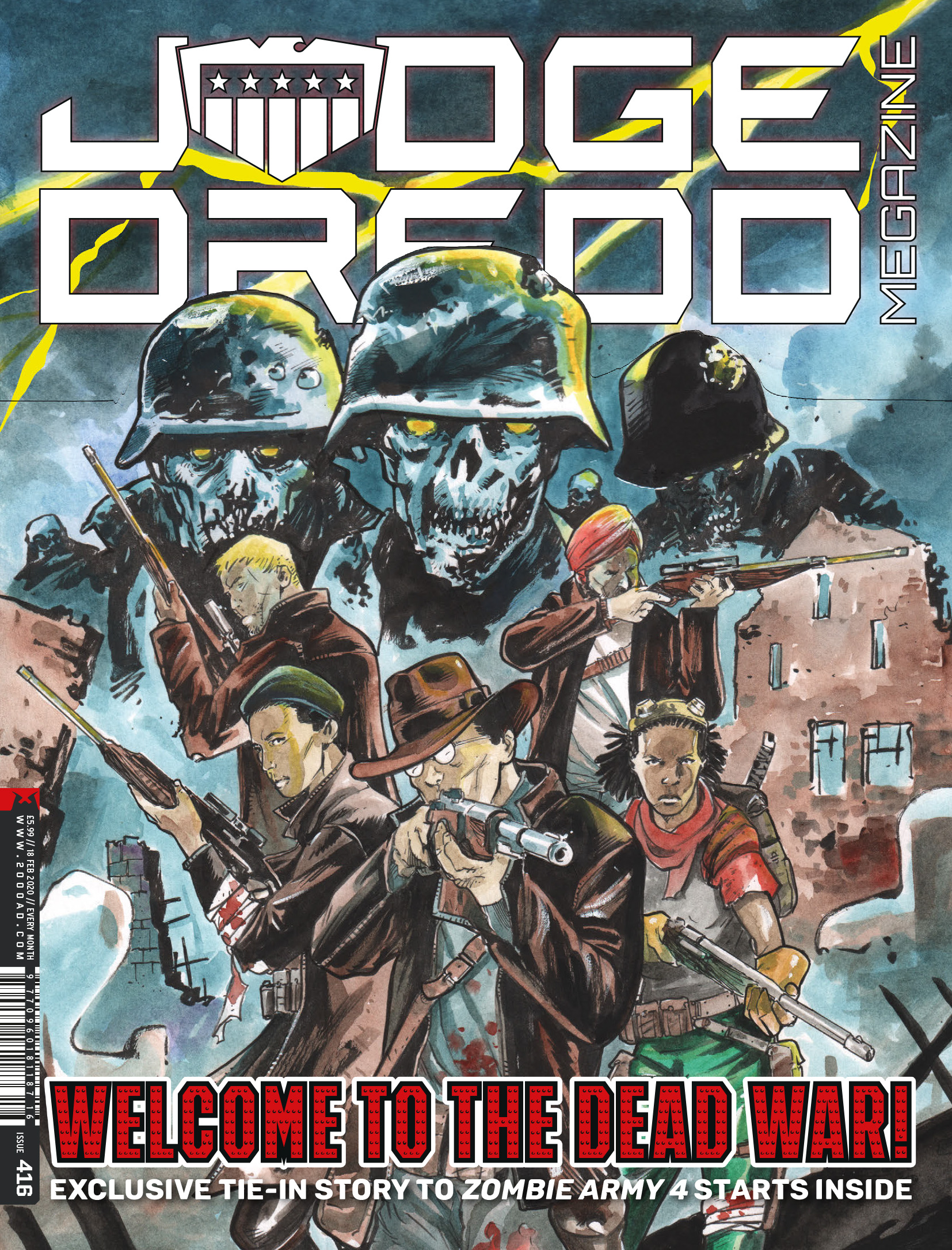 Read online Judge Dredd Megazine (Vol. 5) comic -  Issue #416 - 1