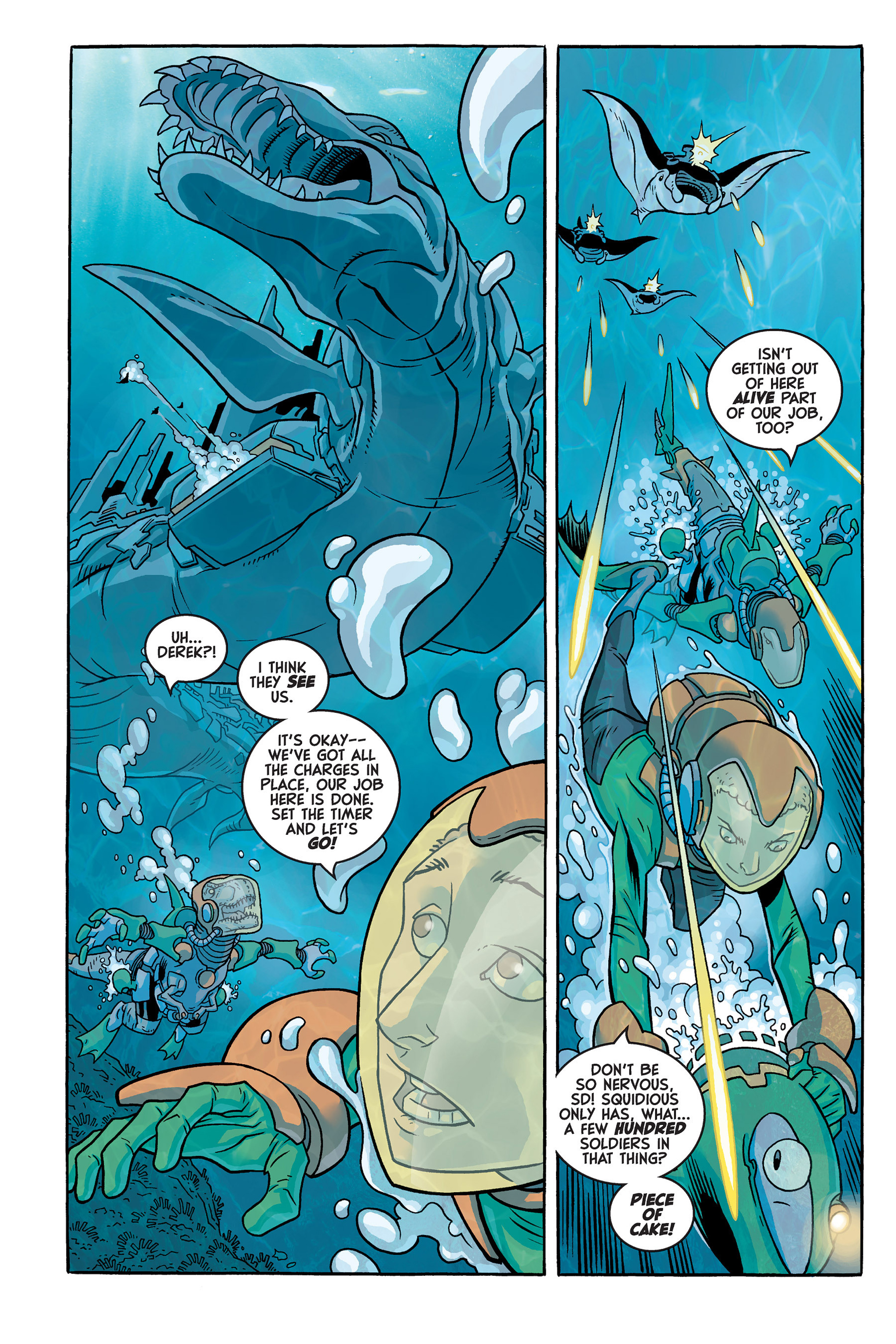 Read online Super Dinosaur (2011) comic -  Issue # _TPB 2 - 8