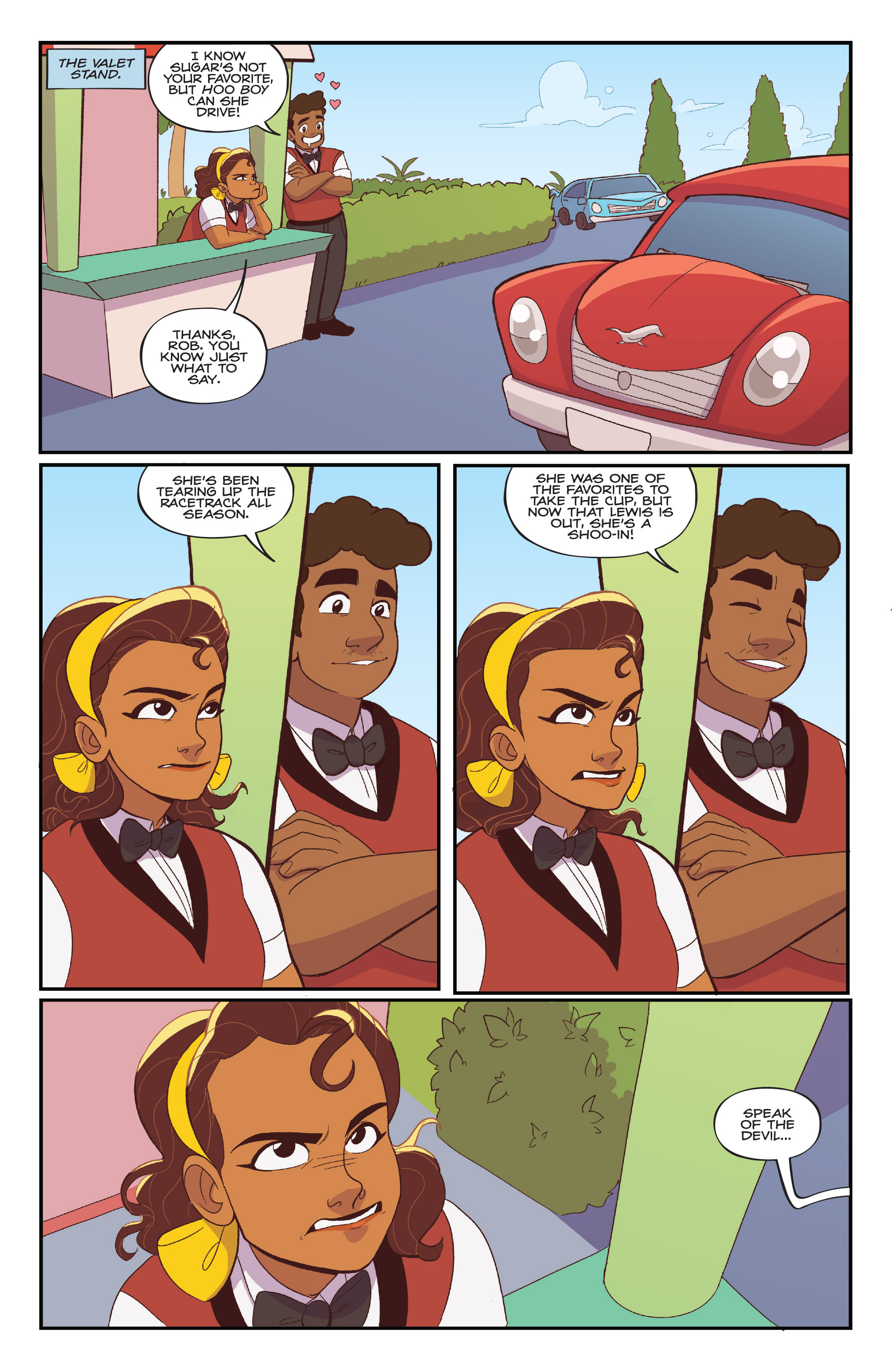 Read online Goldie Vance comic -  Issue #9 - 11