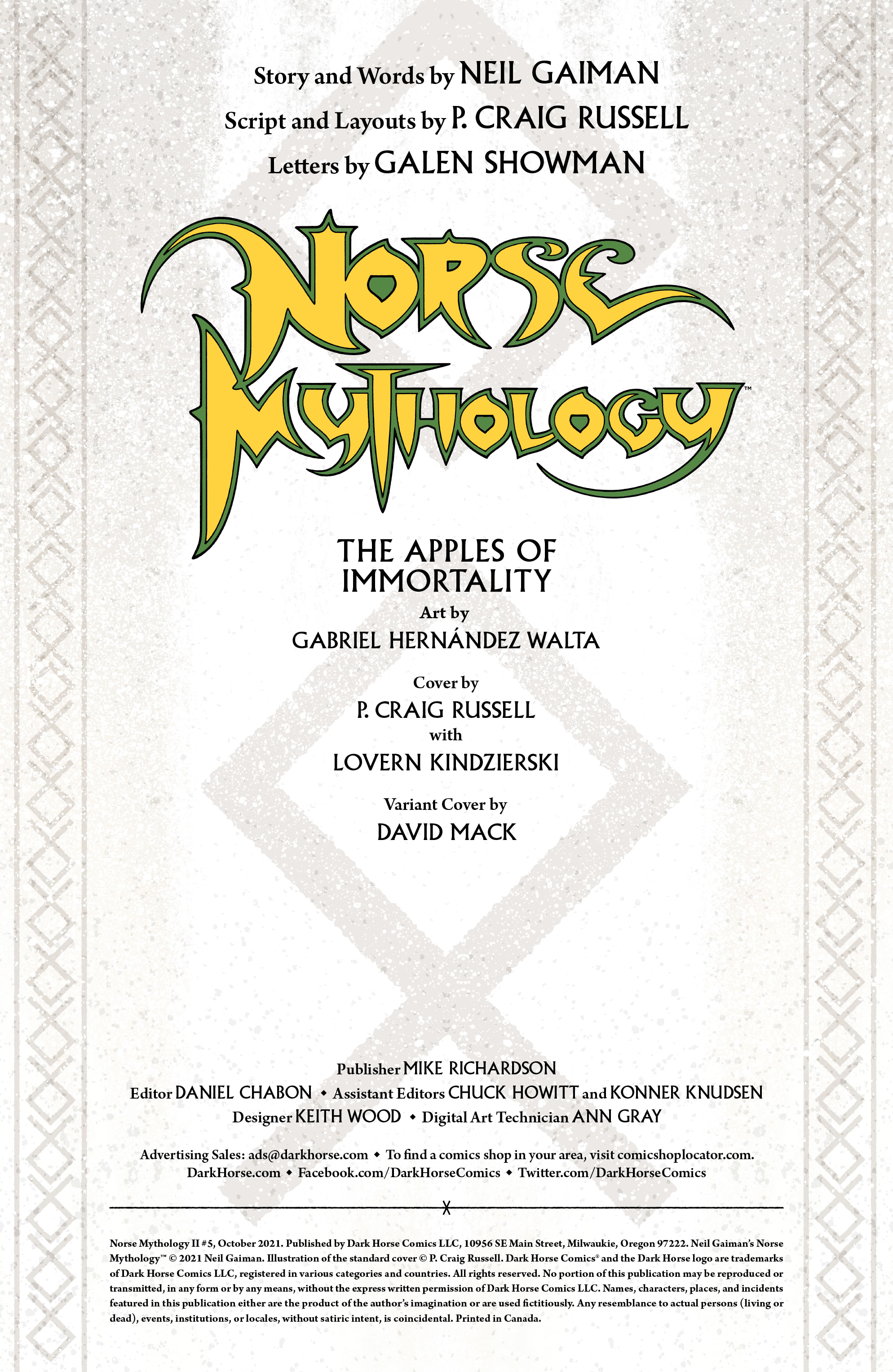 Read online Norse Mythology II comic -  Issue #5 - 2