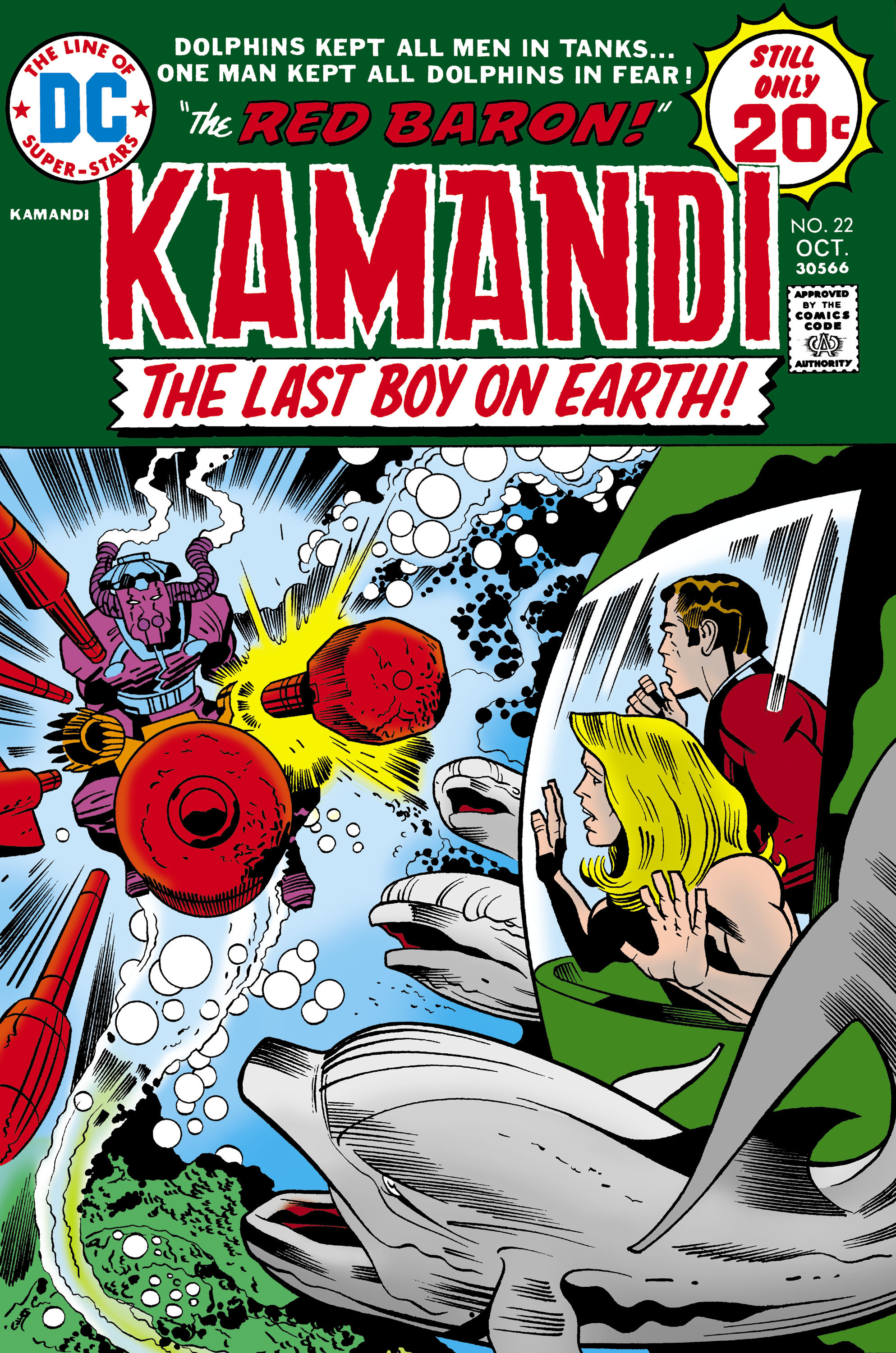 Read online Kamandi, The Last Boy On Earth comic -  Issue #22 - 1