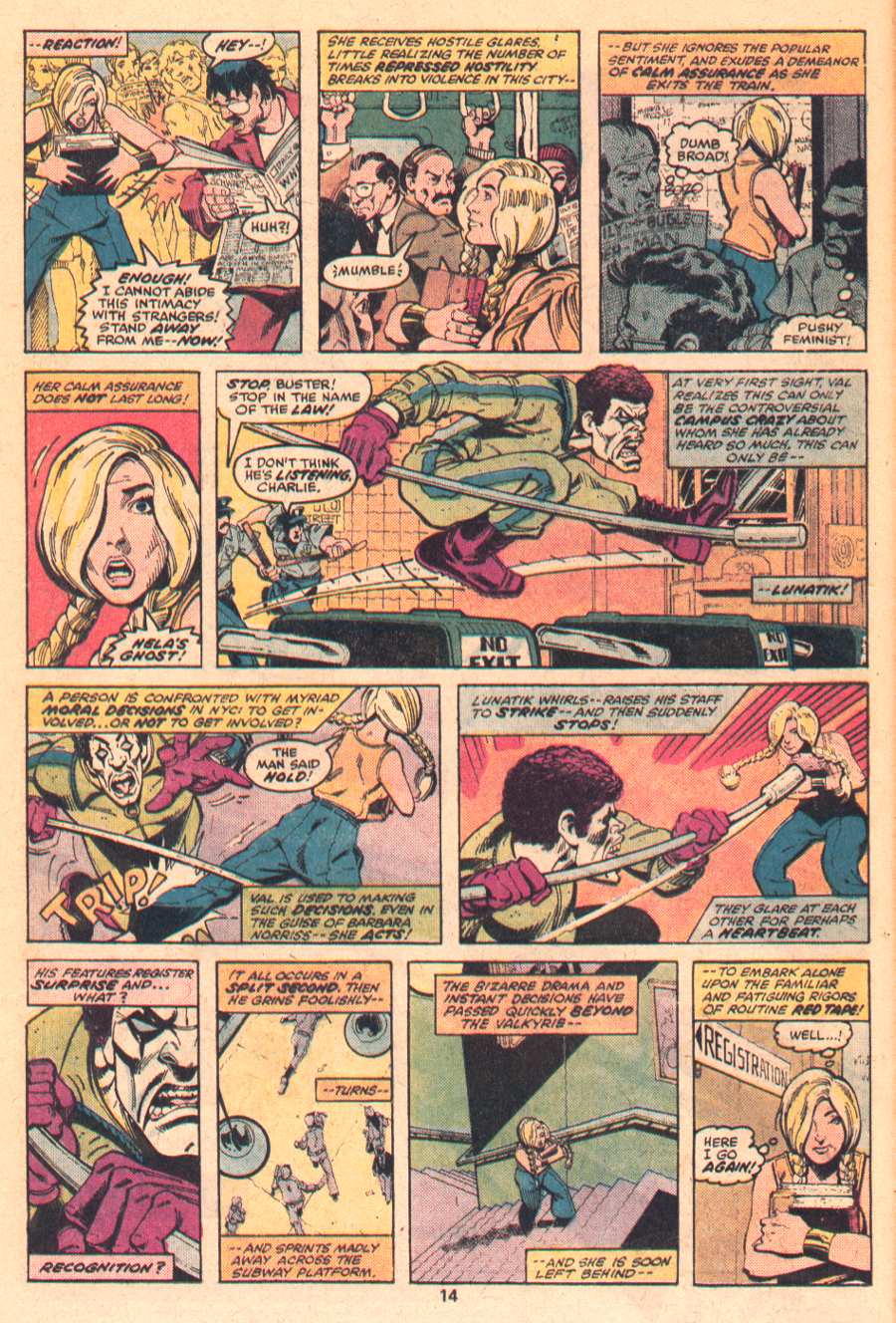 The Defenders (1972) Issue #53 #54 - English 9