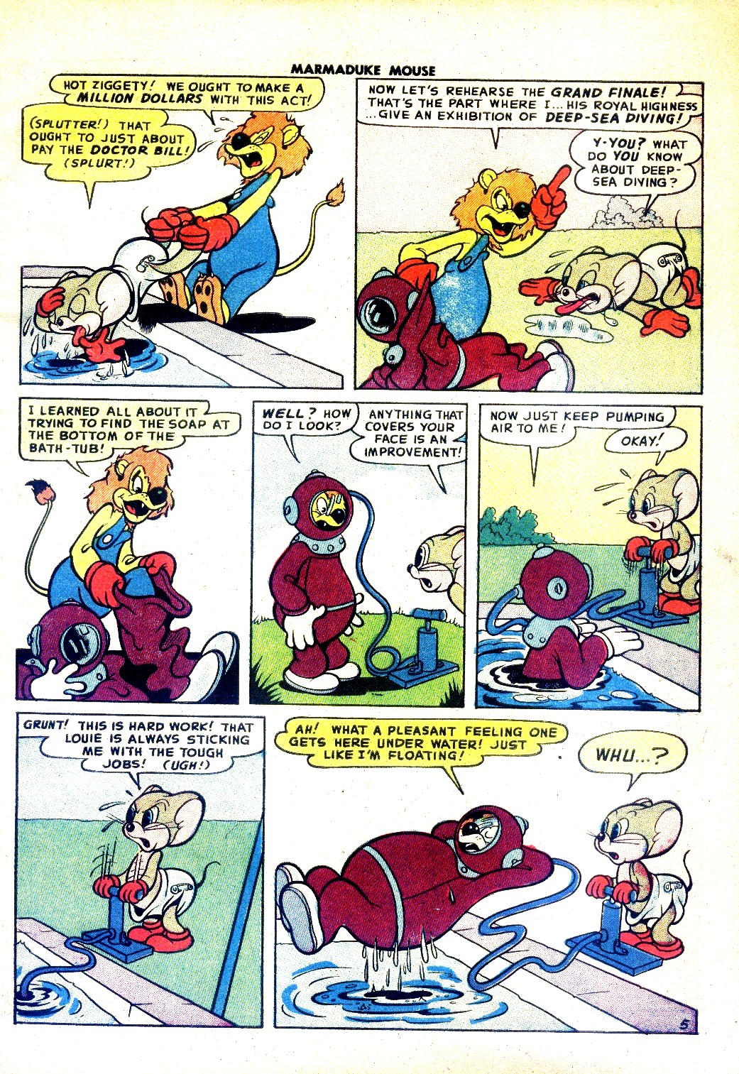 Read online Marmaduke Mouse comic -  Issue #53 - 7