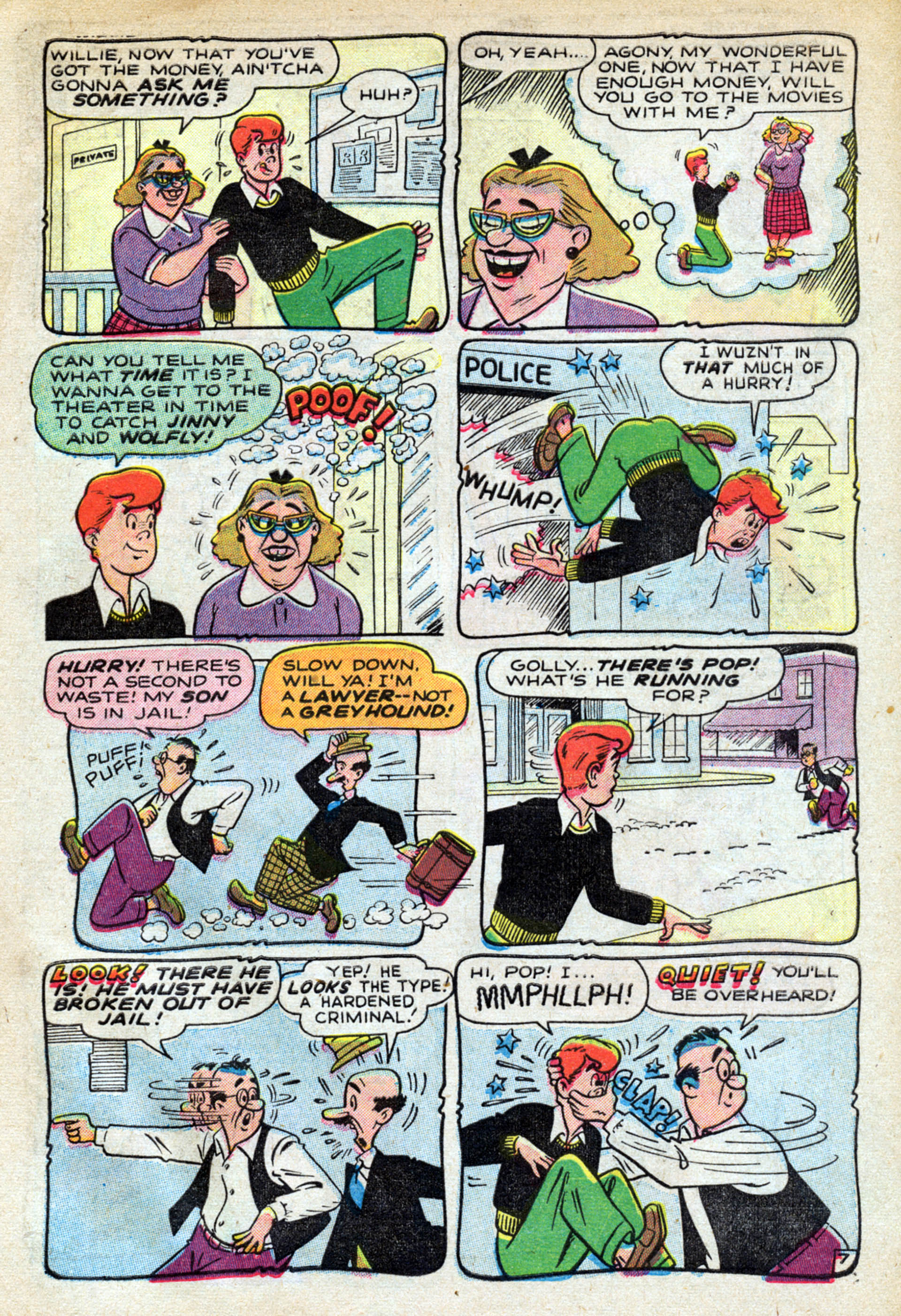 Read online Willie Comics (1950) comic -  Issue #22 - 9