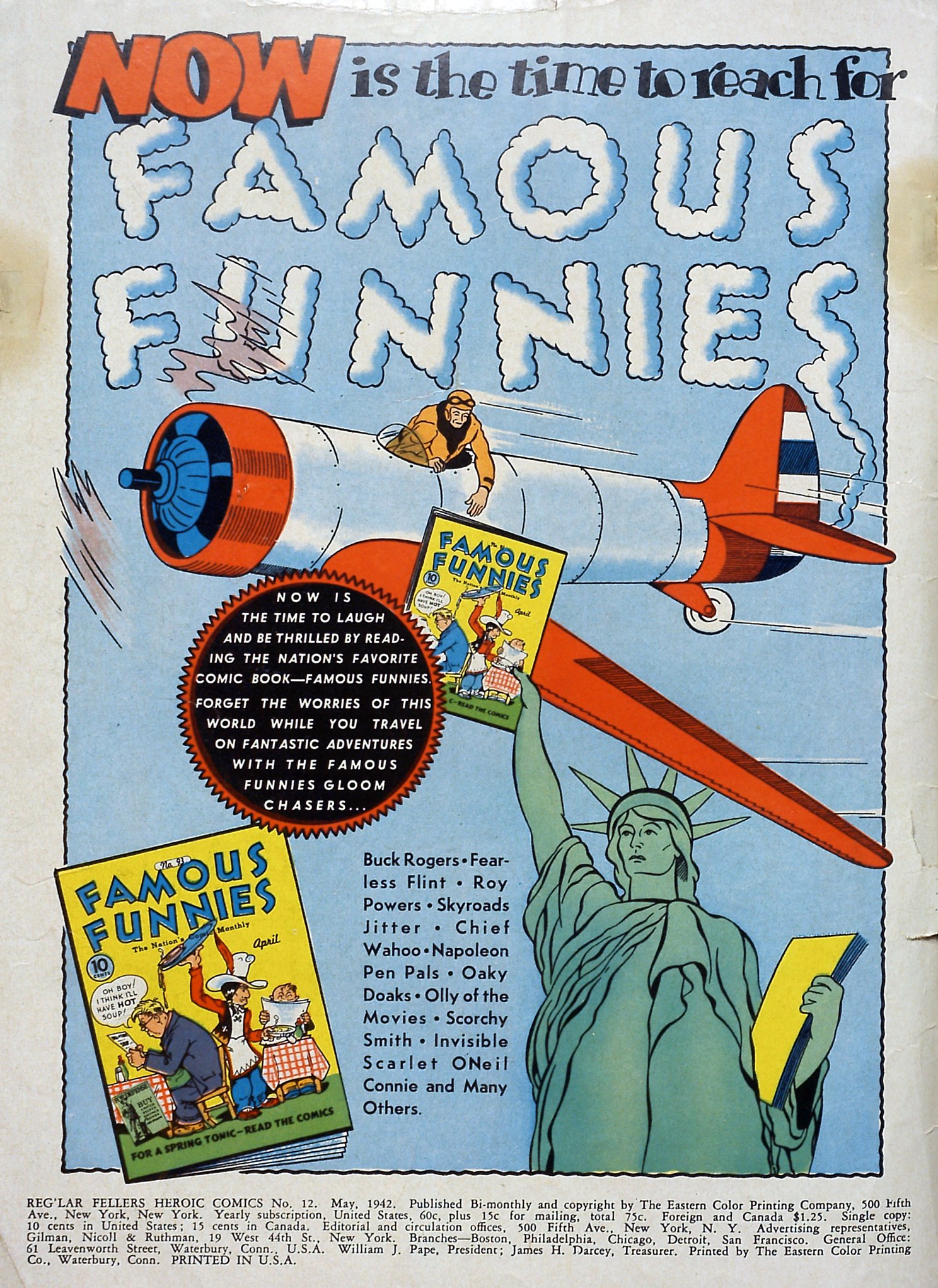 Read online Reg'lar Fellers Heroic Comics comic -  Issue #12 - 2