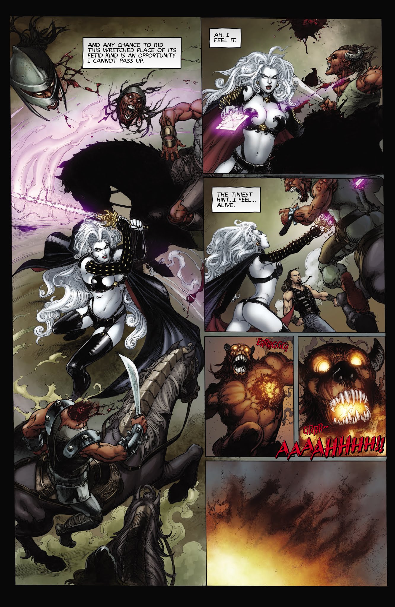 Read online Lady Death: Chaos Rules comic -  Issue # Full - 7