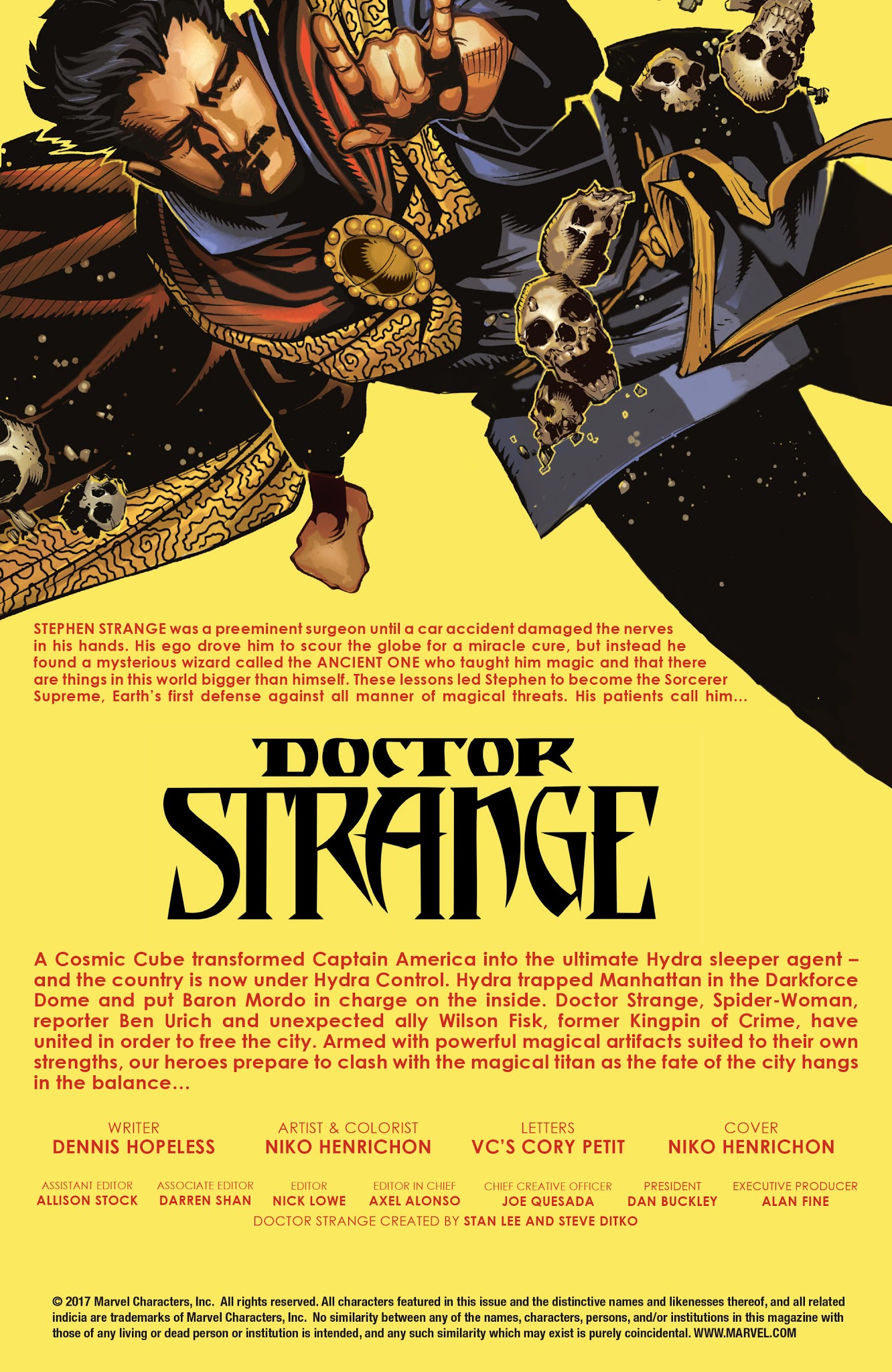 Read online Doctor Strange (2015) comic -  Issue #24 - 2
