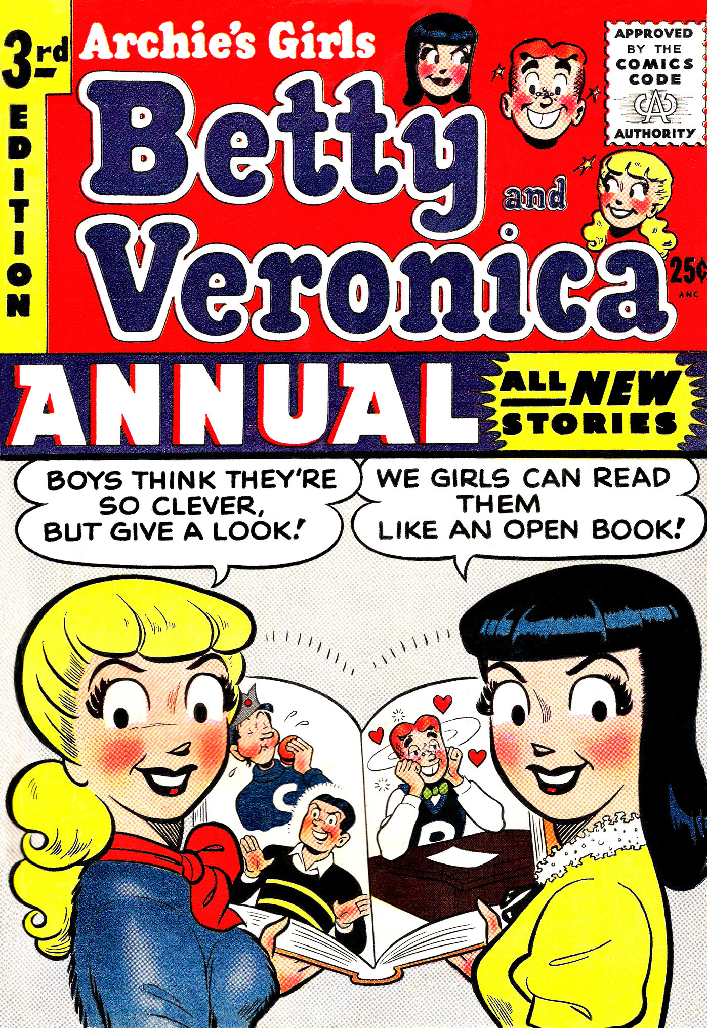 Read online Archie's Girls Betty and Veronica comic -  Issue # _Annual 3 - 1