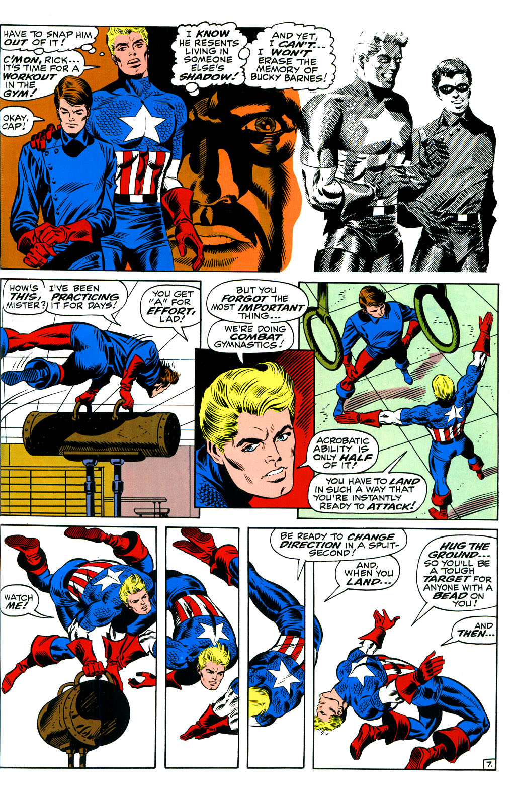 Read online Captain America: Red, White & Blue comic -  Issue # TPB - 119