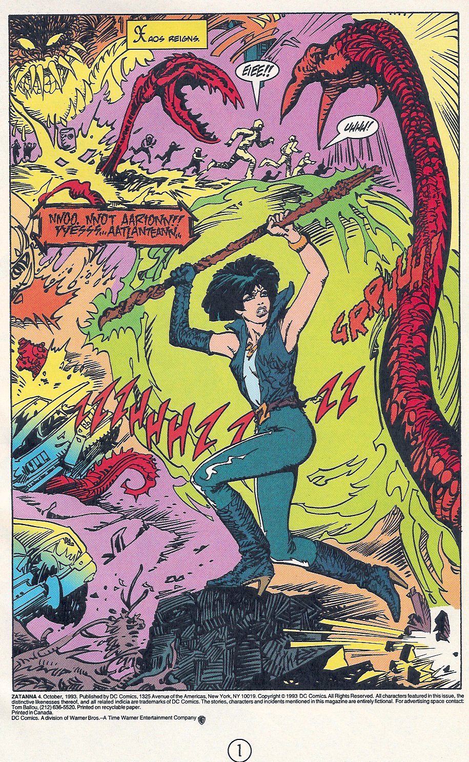 Read online Zatanna comic -  Issue #4 - 3