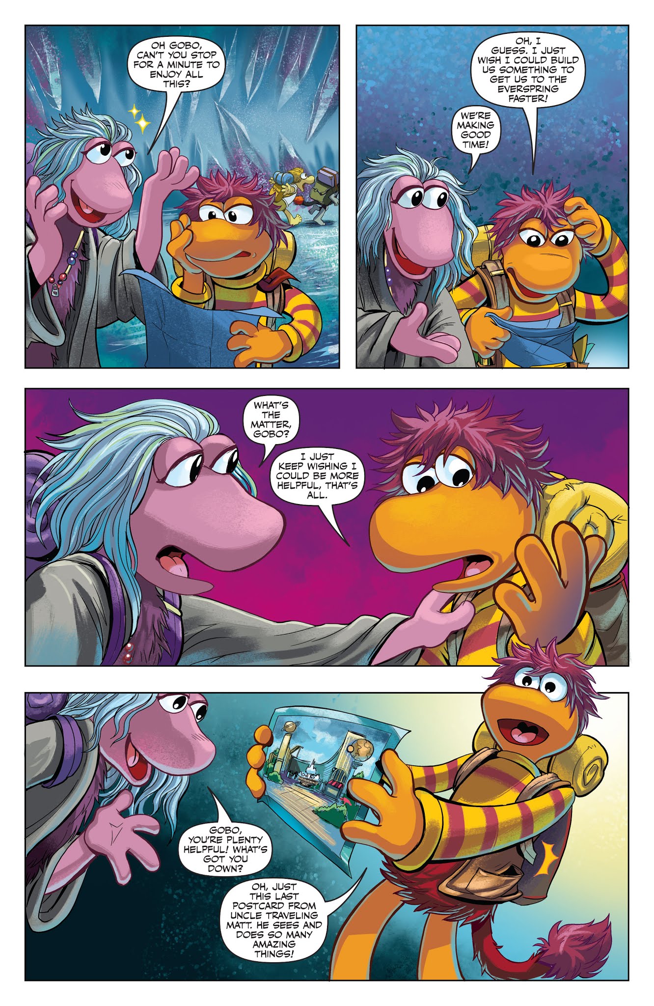 Read online Jim Henson's Fraggle Rock: Journey to the Everspring comic -  Issue #2 - 13