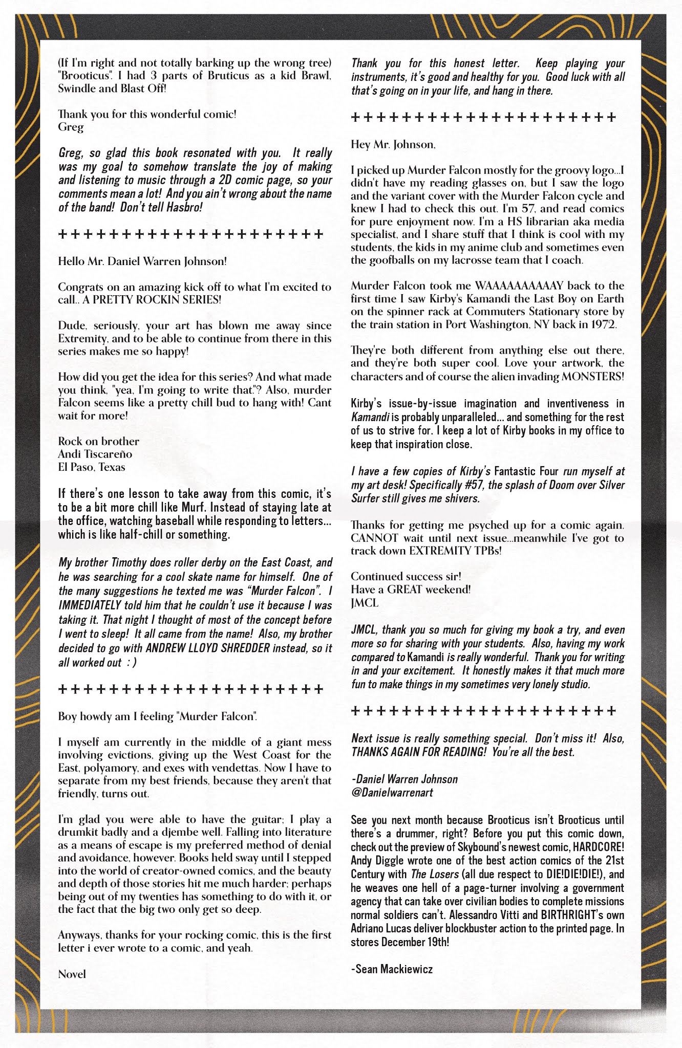 Read online Murder Falcon comic -  Issue #2 - 26