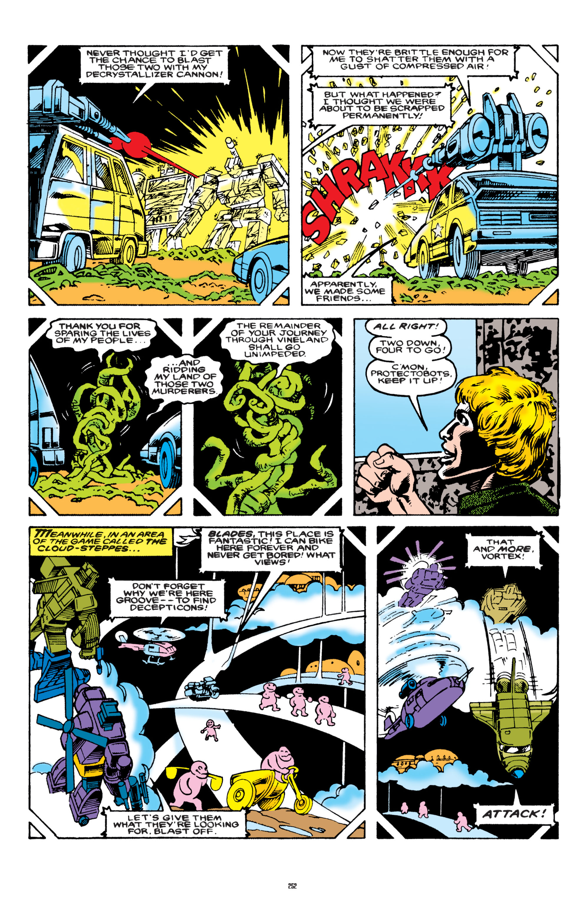 Read online The Transformers Classics comic -  Issue # TPB 2 - 253