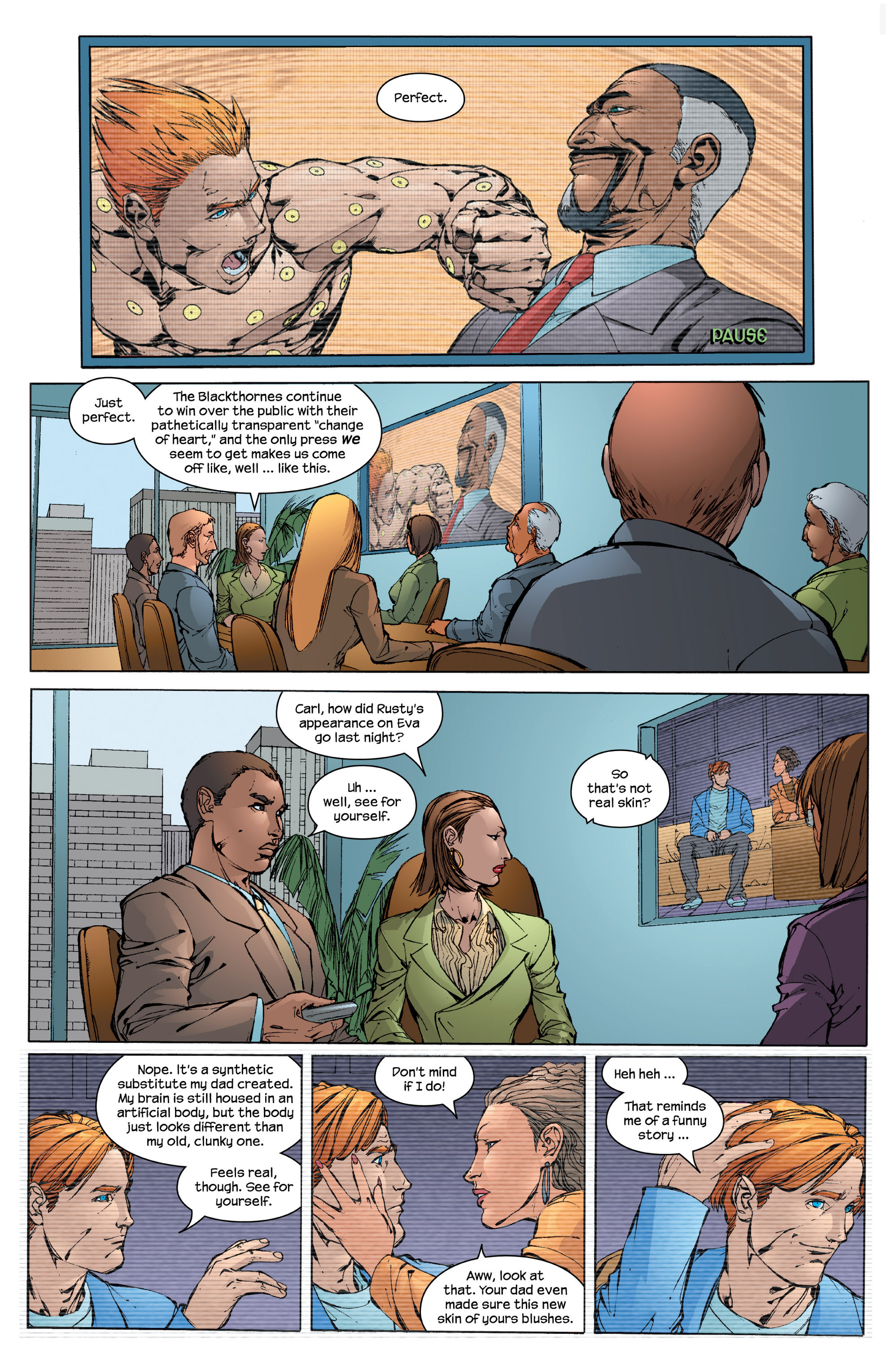 Read online Noble Causes (2004) comic -  Issue #19 - 9