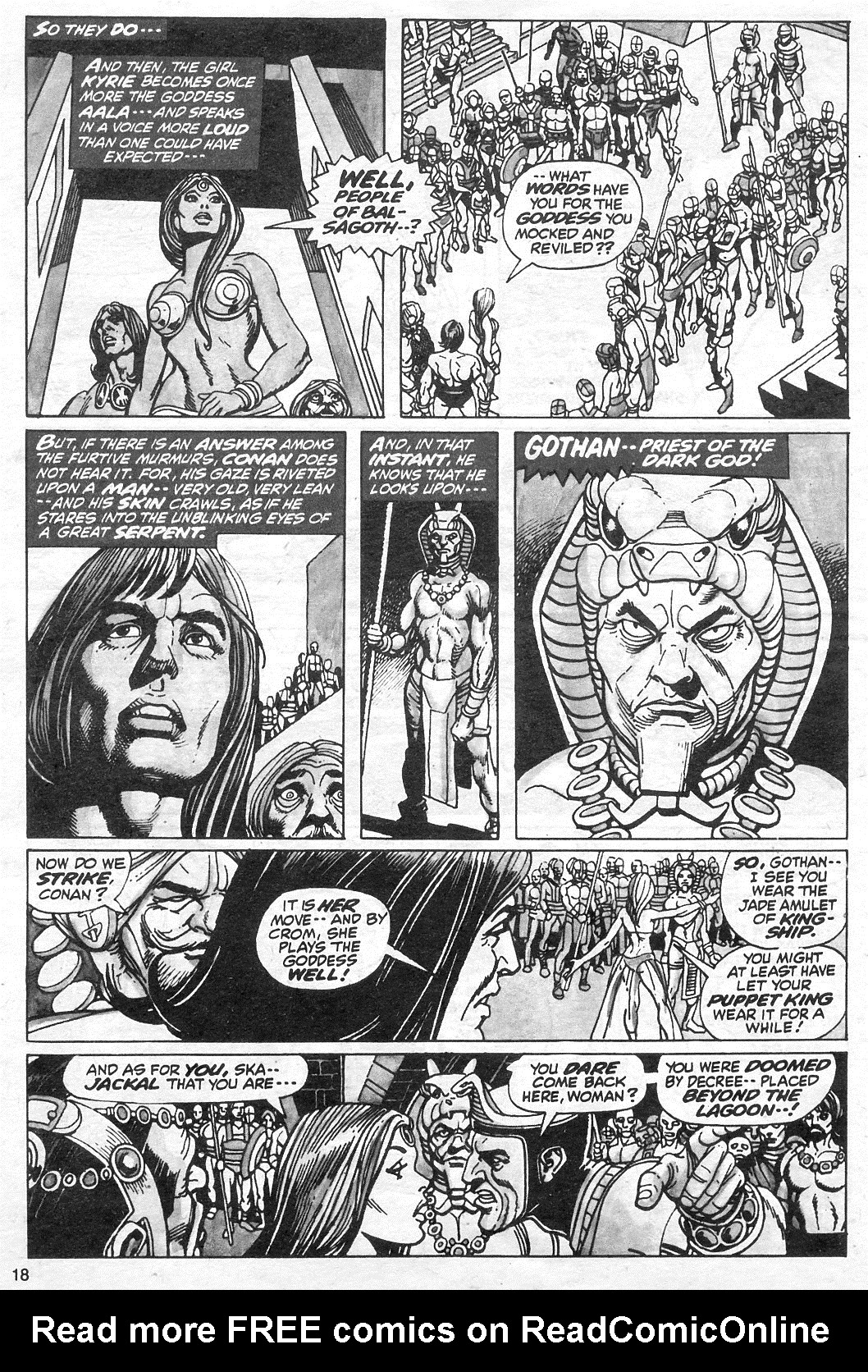 Read online The Savage Sword Of Conan comic -  Issue #13 - 18
