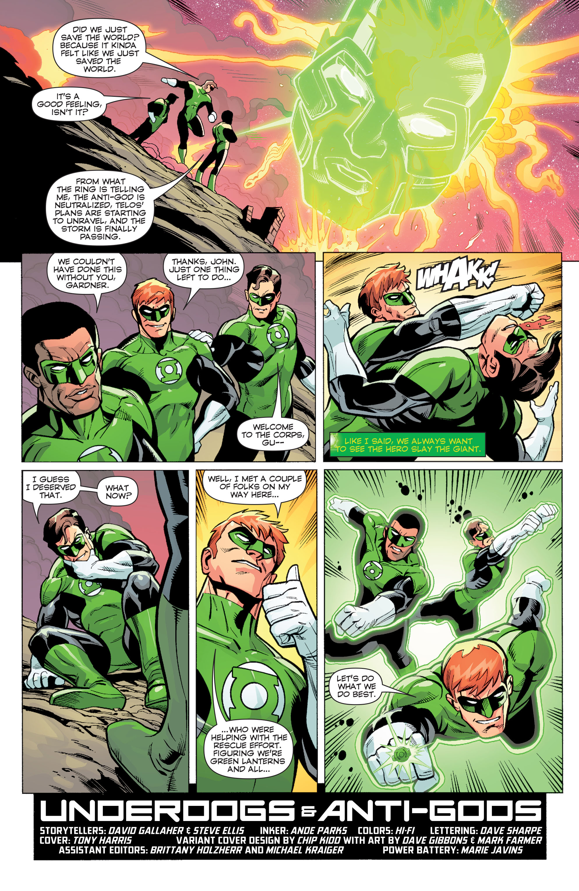 Read online Convergence Green Lantern Corps comic -  Issue #2 - 23