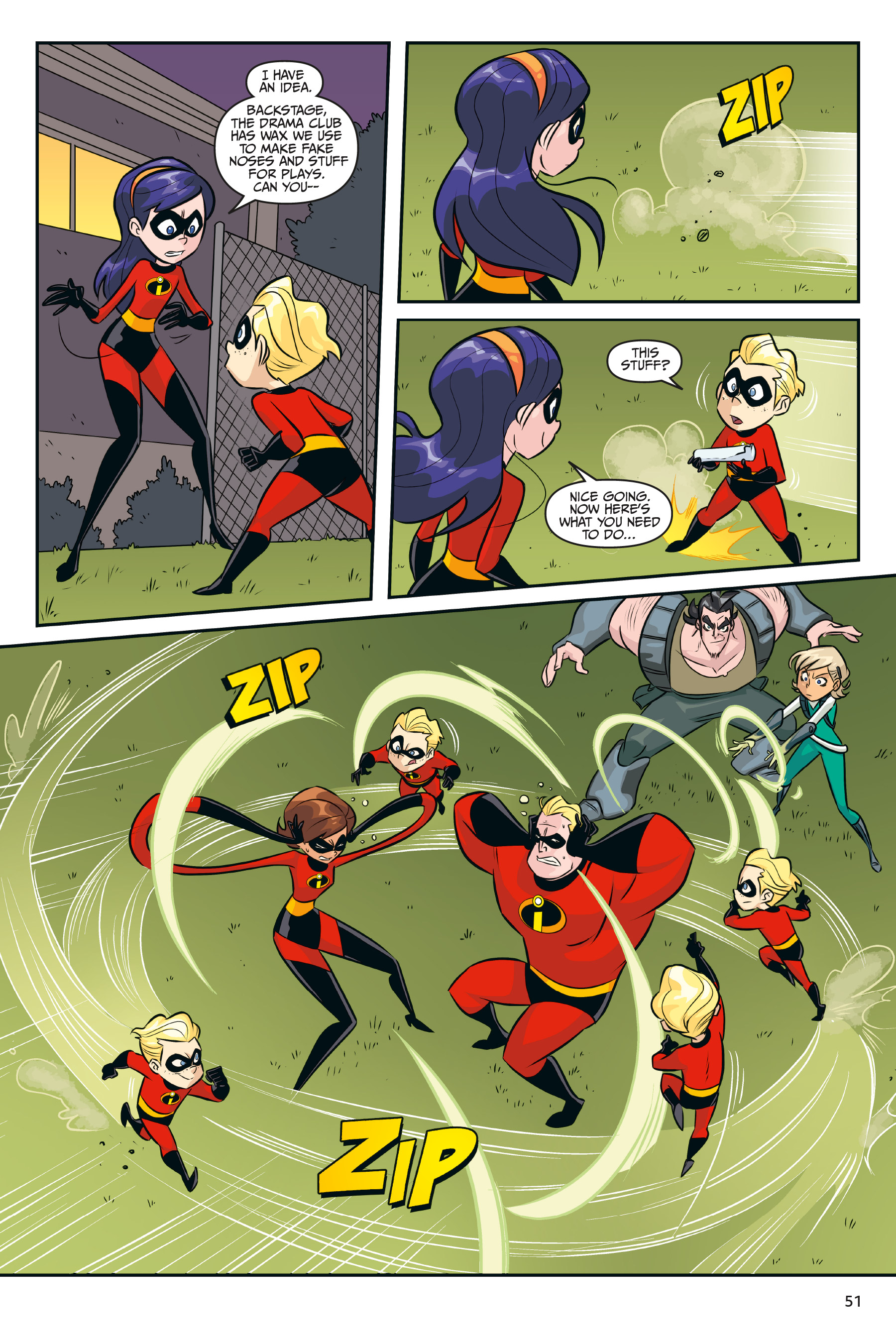 Read online Disney•PIXAR The Incredibles 2: Secret Identities comic -  Issue # _TPB - 52