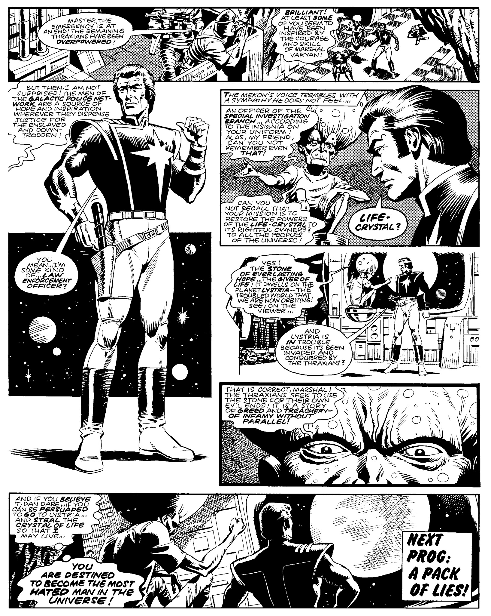 Read online Dan Dare: The 2000 AD Years comic -  Issue # TPB 2 - 182