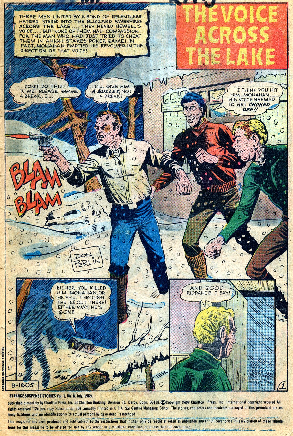 Read online Strange Suspense Stories (1967) comic -  Issue #8 - 1
