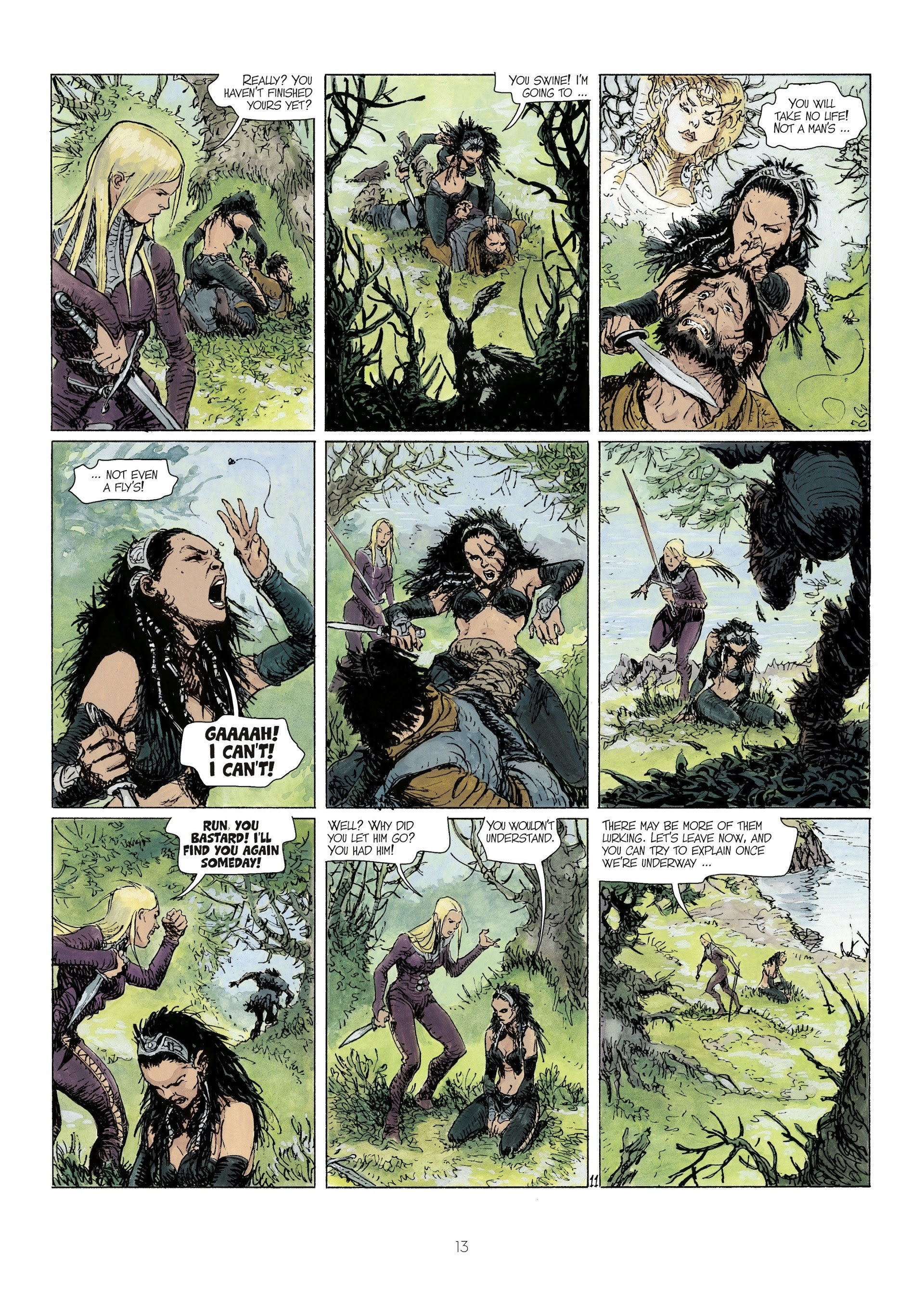 Read online The World of Thorgal: Kriss of Valnor: Worthy of a Queen comic -  Issue # Full - 15