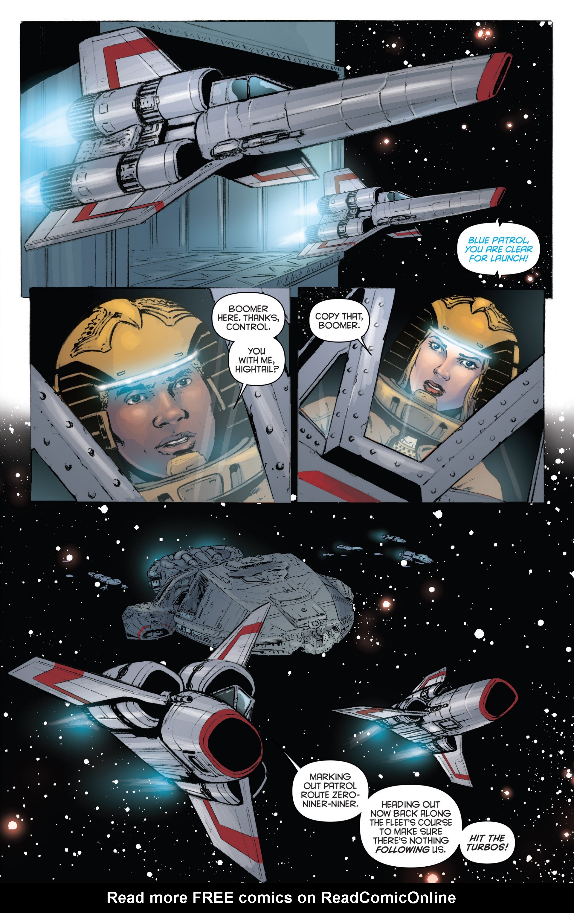 Read online Classic Battlestar Galactica (2013) comic -  Issue #8 - 14