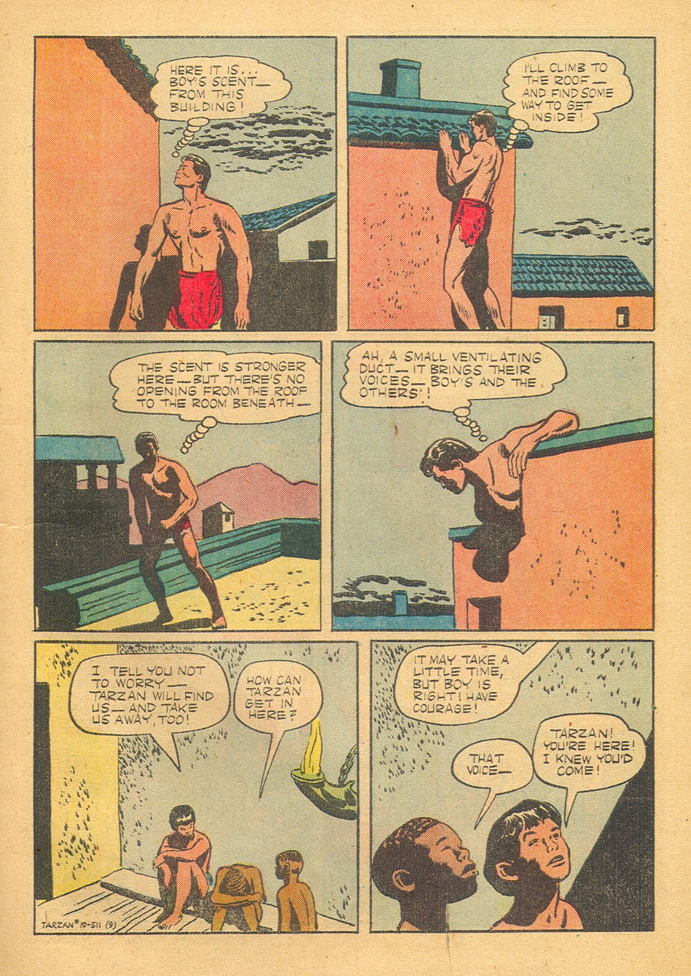 Read online Tarzan (1948) comic -  Issue #19 - 11