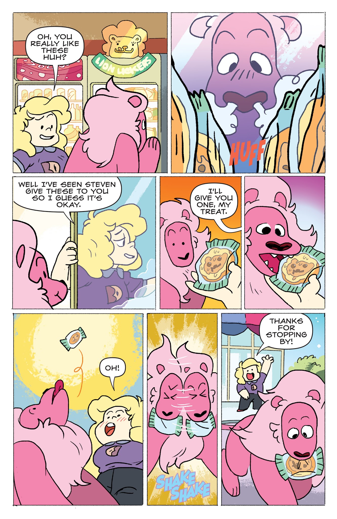 Read online Steven Universe Ongoing comic -  Issue #5 - 16