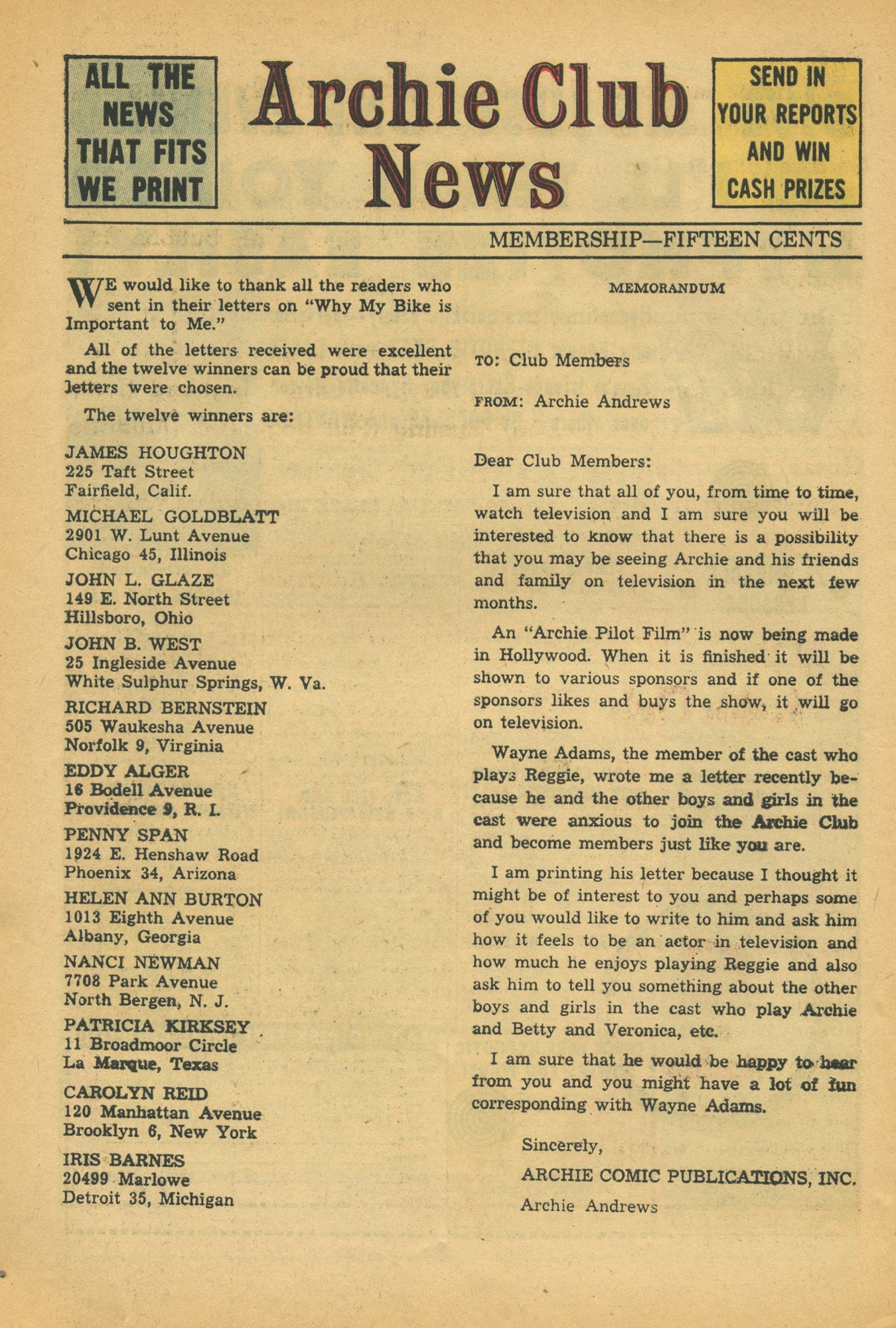 Read online Pep Comics comic -  Issue #163 - 26