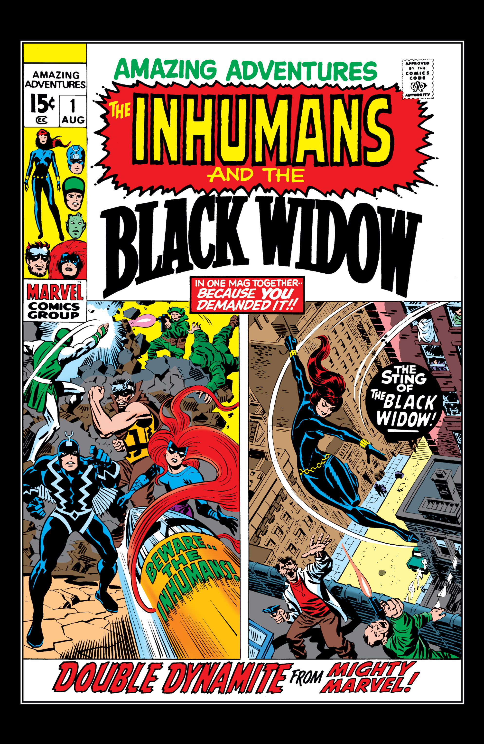 Read online Marvel Masterworks: The Inhumans comic -  Issue # TPB 1 (Part 1) - 69