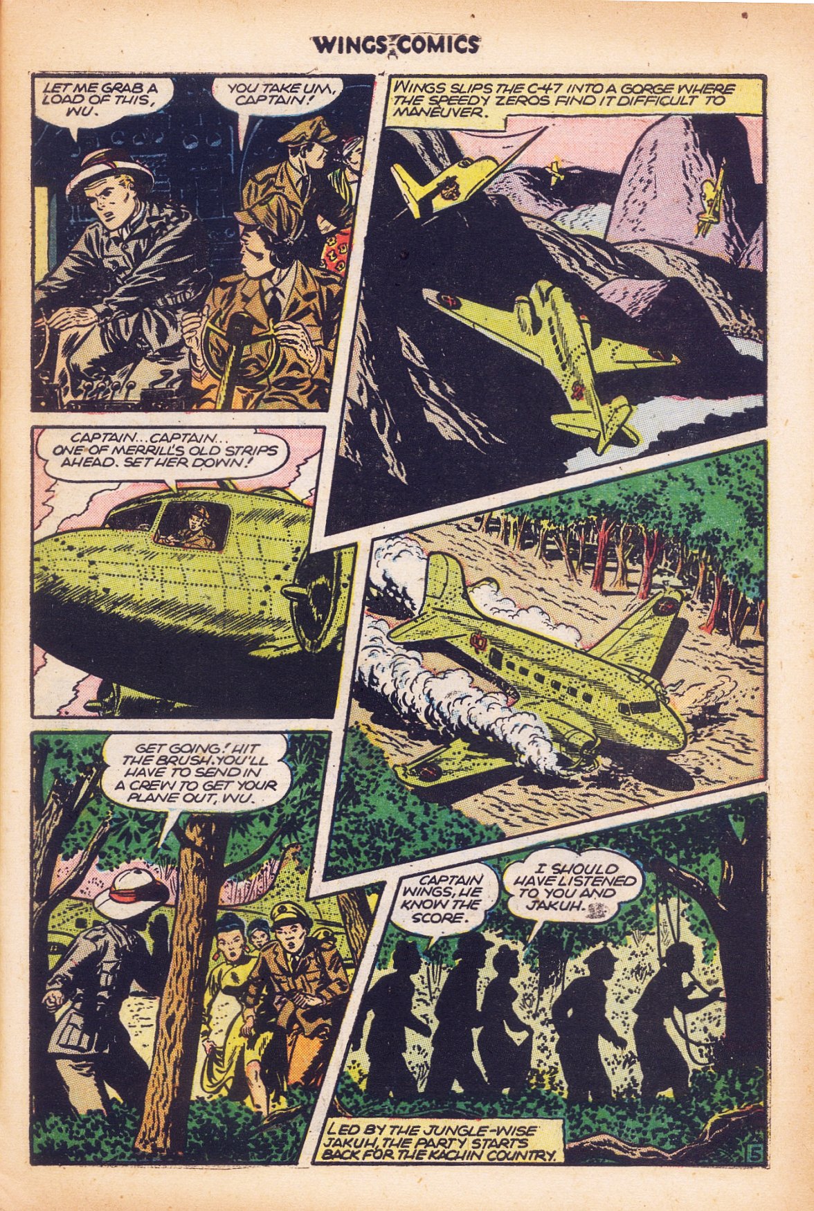 Read online Wings Comics comic -  Issue #69 - 7