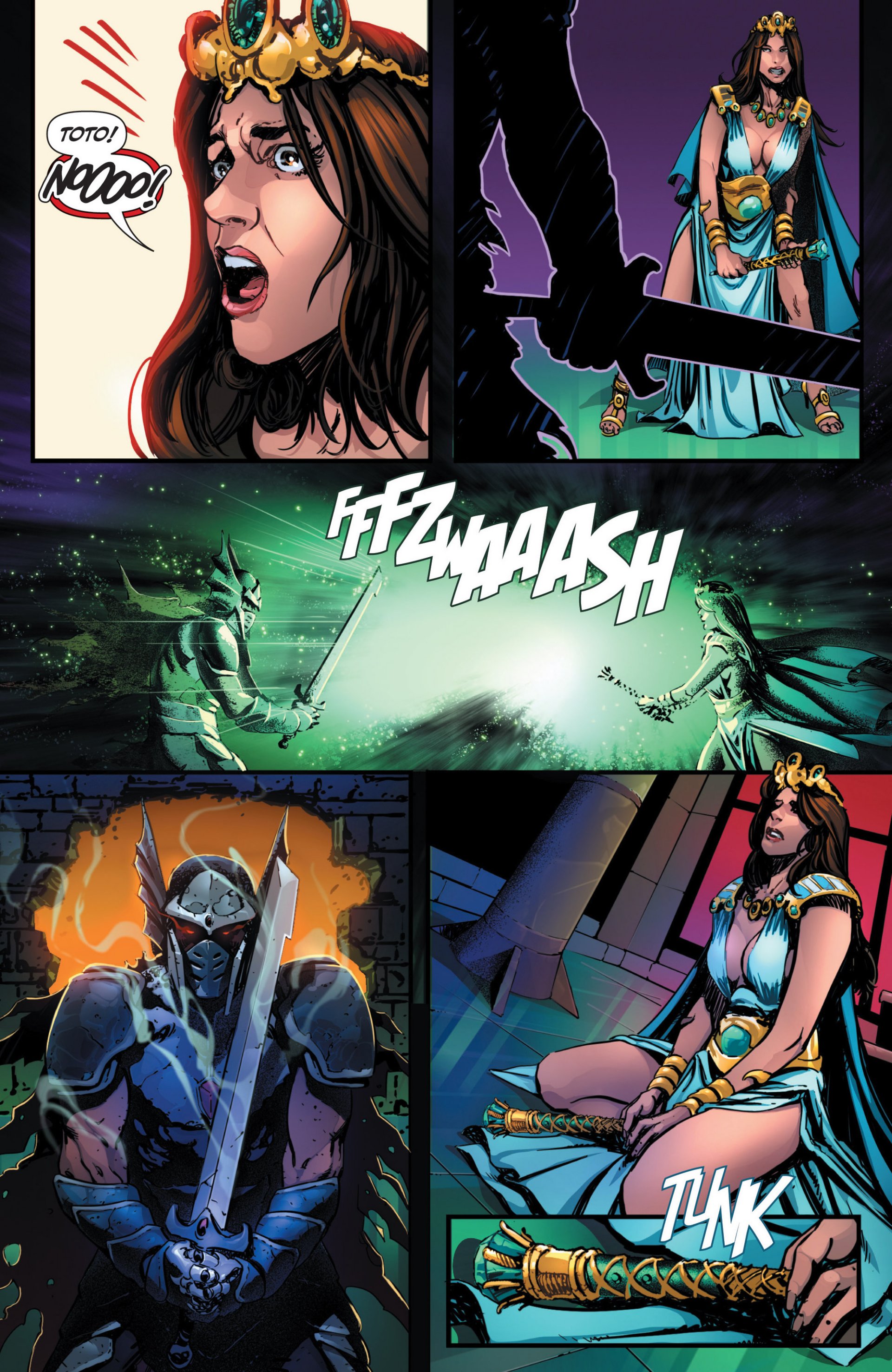 Read online Grimm Fairy Tales presents Oz: Age of Darkness comic -  Issue # Full - 35