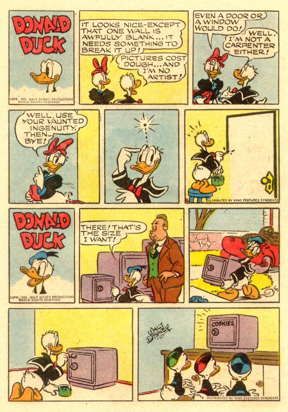Read online Walt Disney's Comics and Stories comic -  Issue #166 - 37