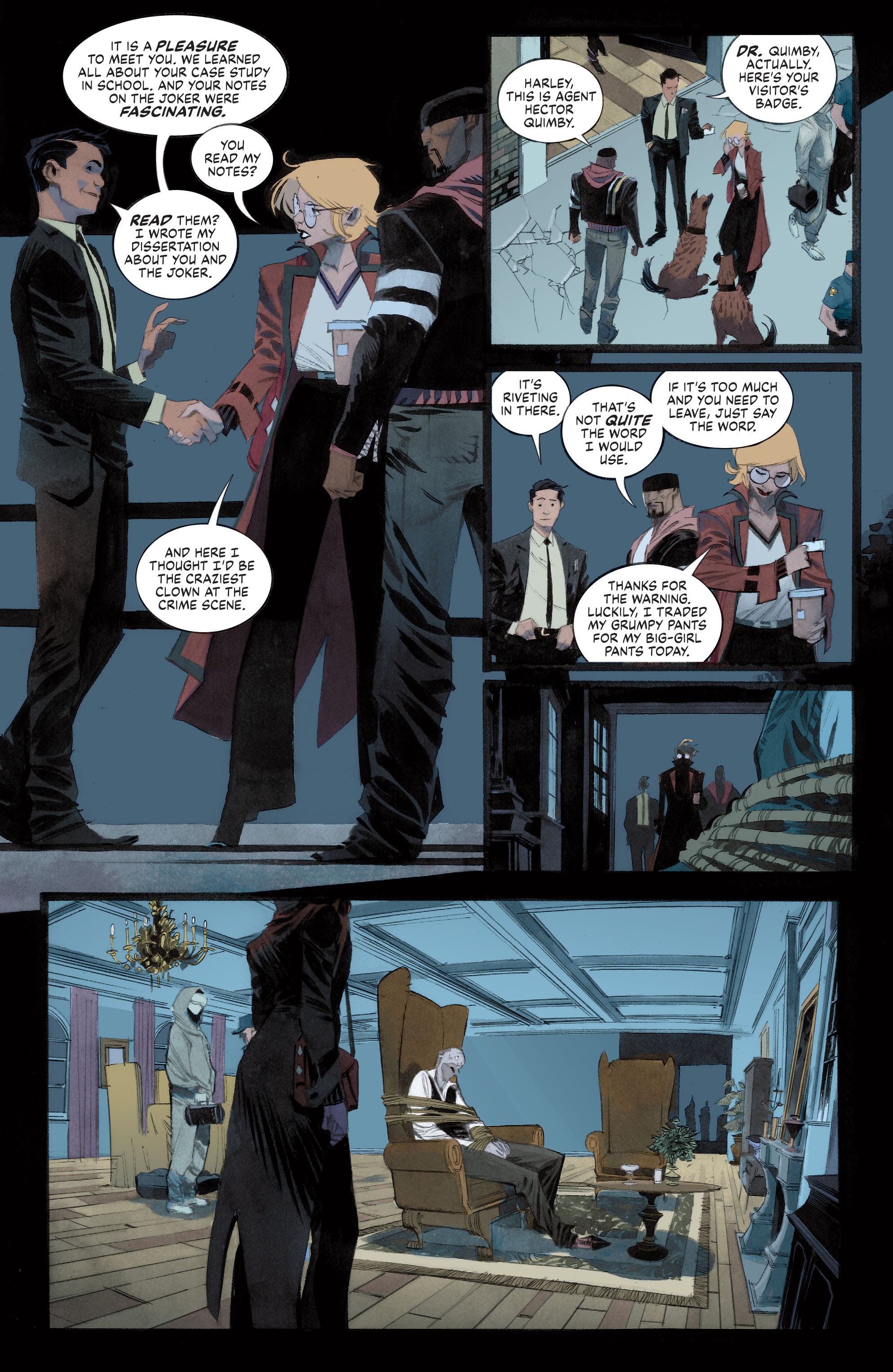 Read online Batman: White Knight Presents: Harley Quinn comic -  Issue #1 - 21