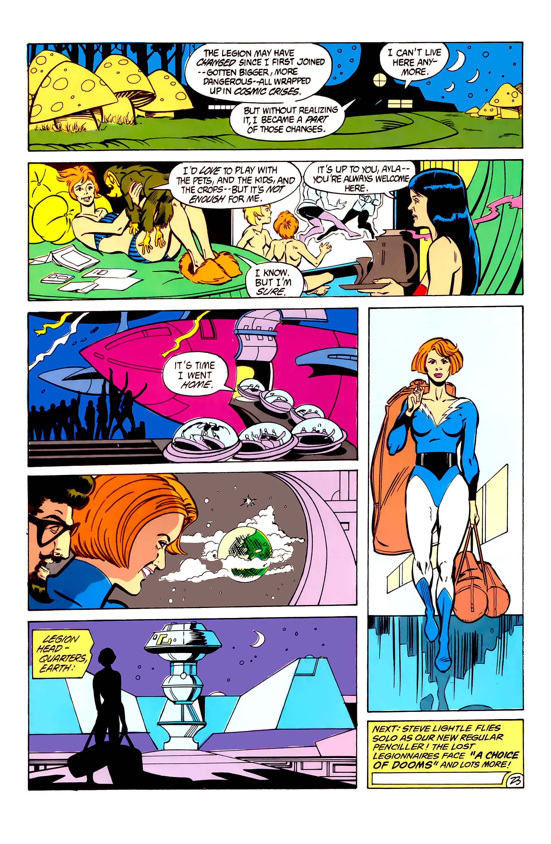 Read online Legion of Super-Heroes (1984) comic -  Issue #6 - 24