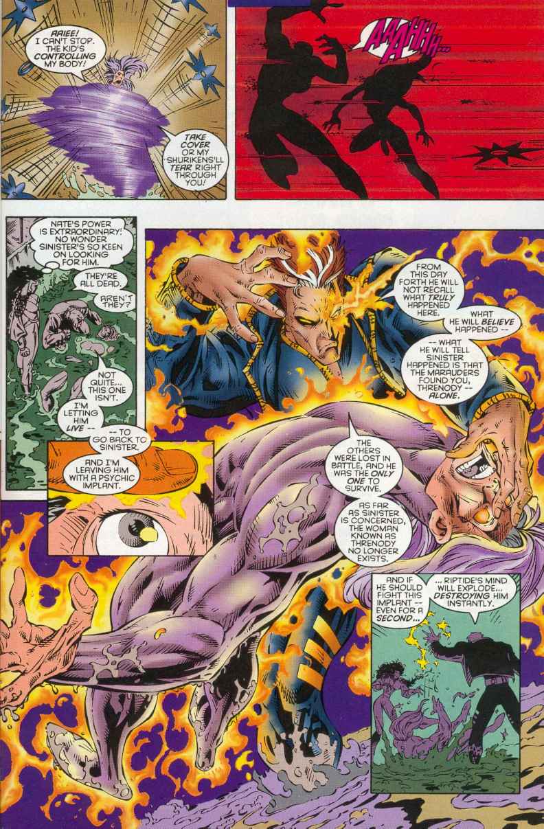 Read online X-Man comic -  Issue #13 - 19