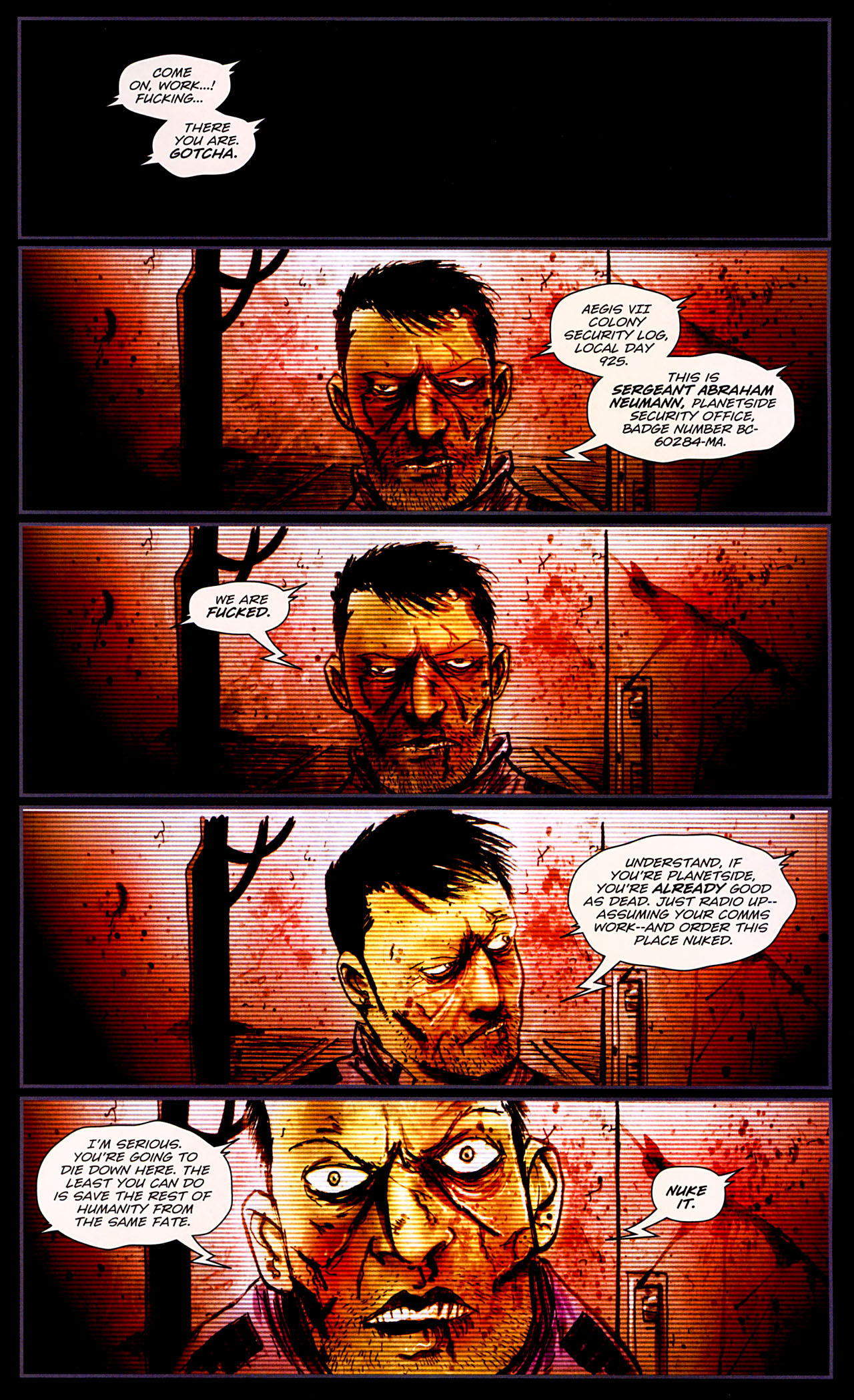 Read online Dead Space comic -  Issue #1 - 3