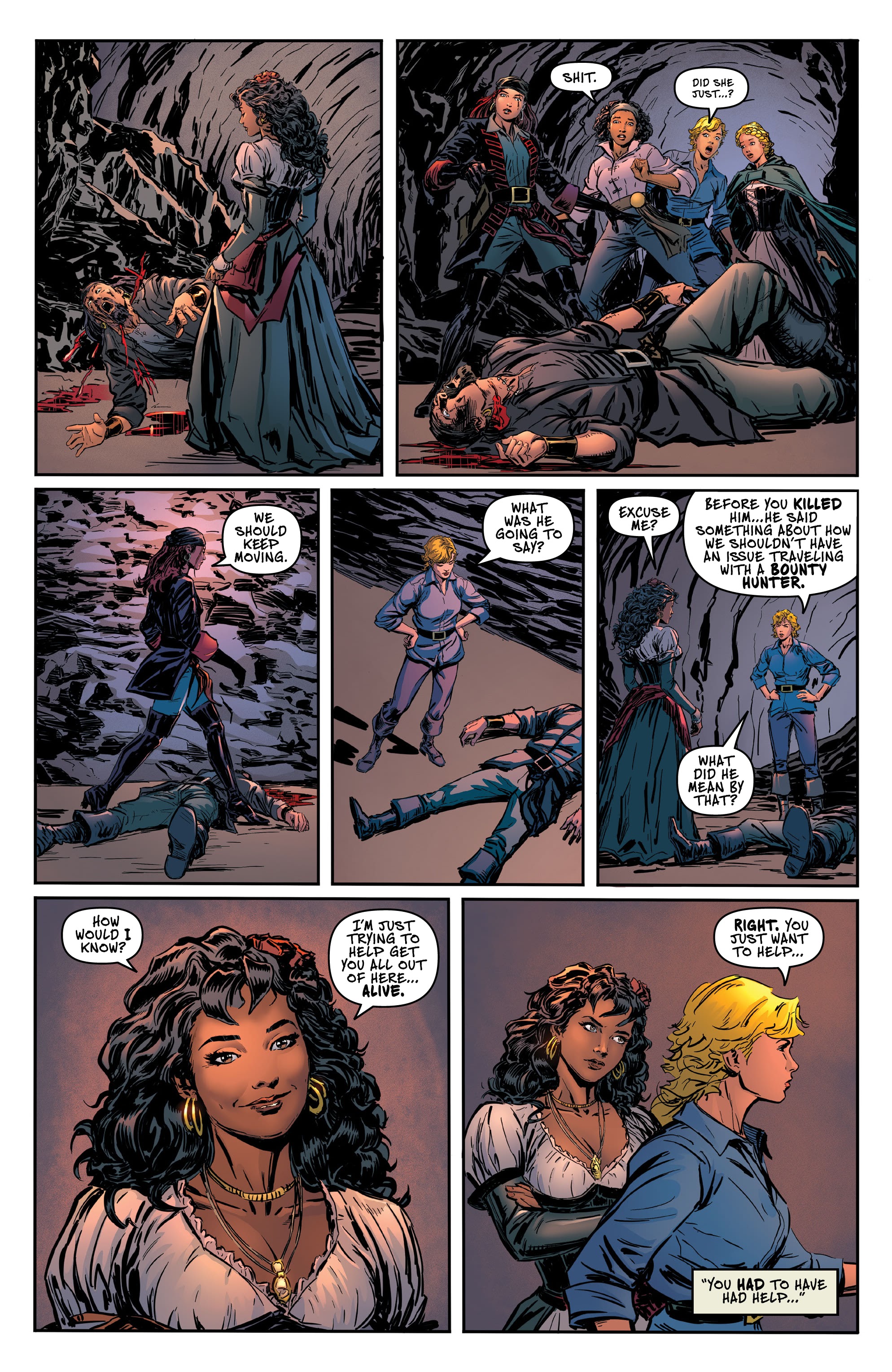 Read online A Man Among Ye comic -  Issue #7 - 7