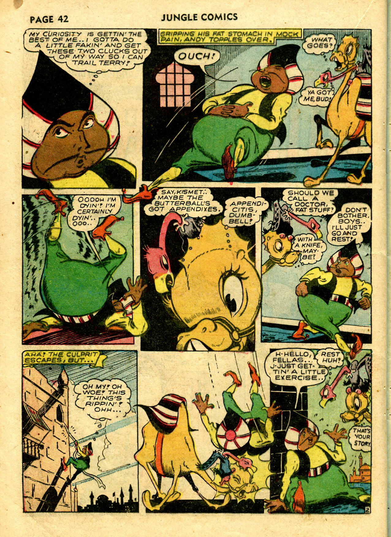Read online Jungle Comics comic -  Issue #28 - 45