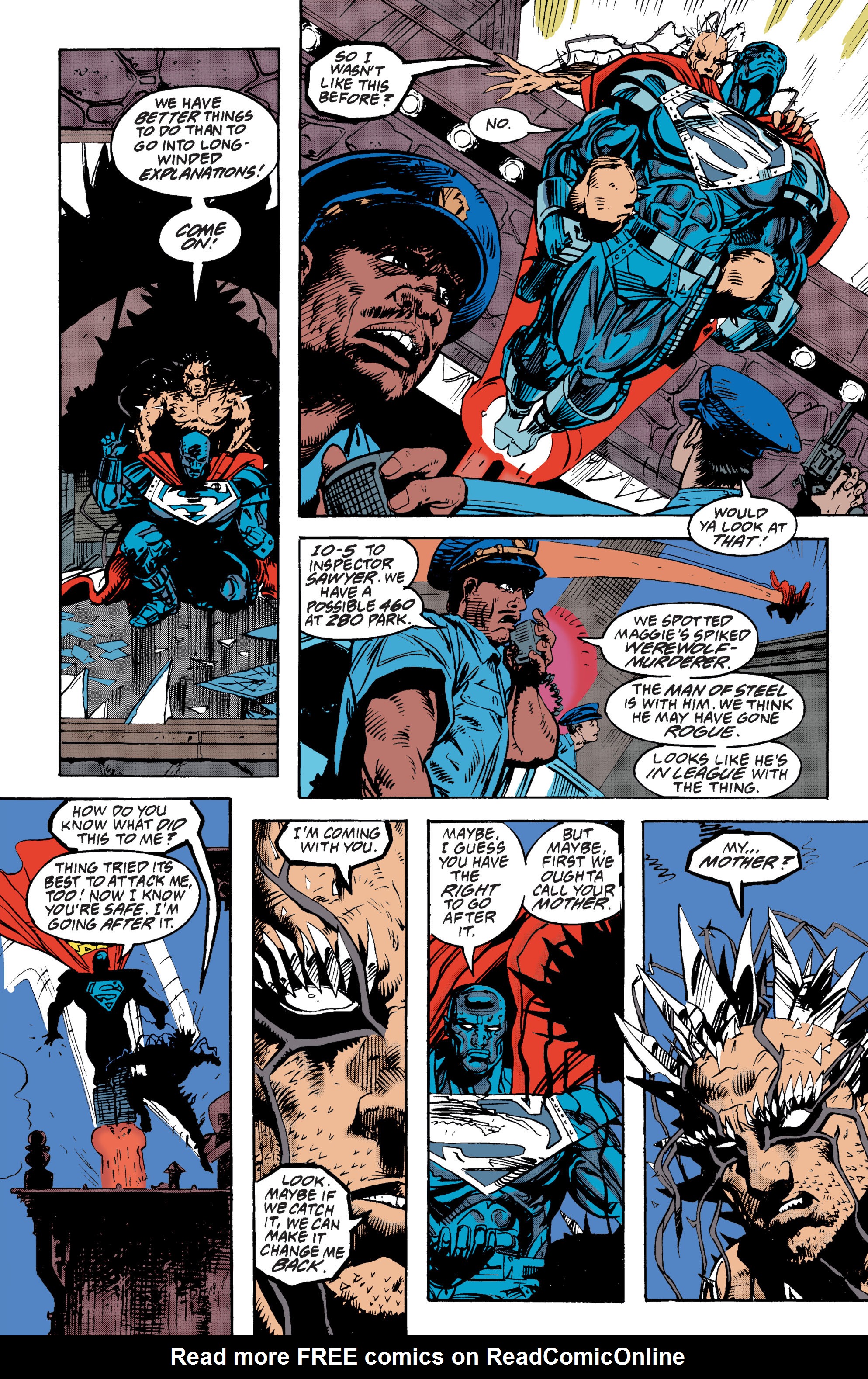 Read online Superman: The Death and Return of Superman Omnibus comic -  Issue # TPB (Part 7) - 98