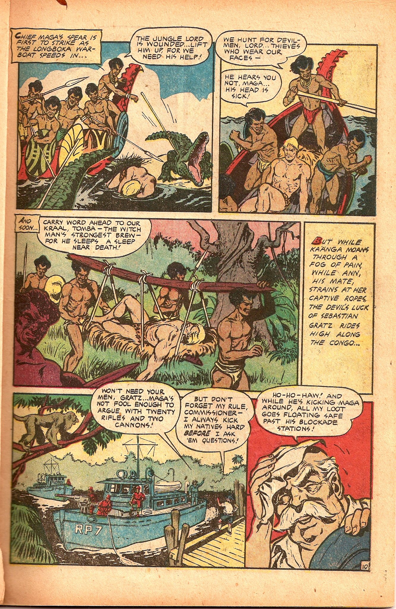 Read online Jungle Comics comic -  Issue #139 - 13