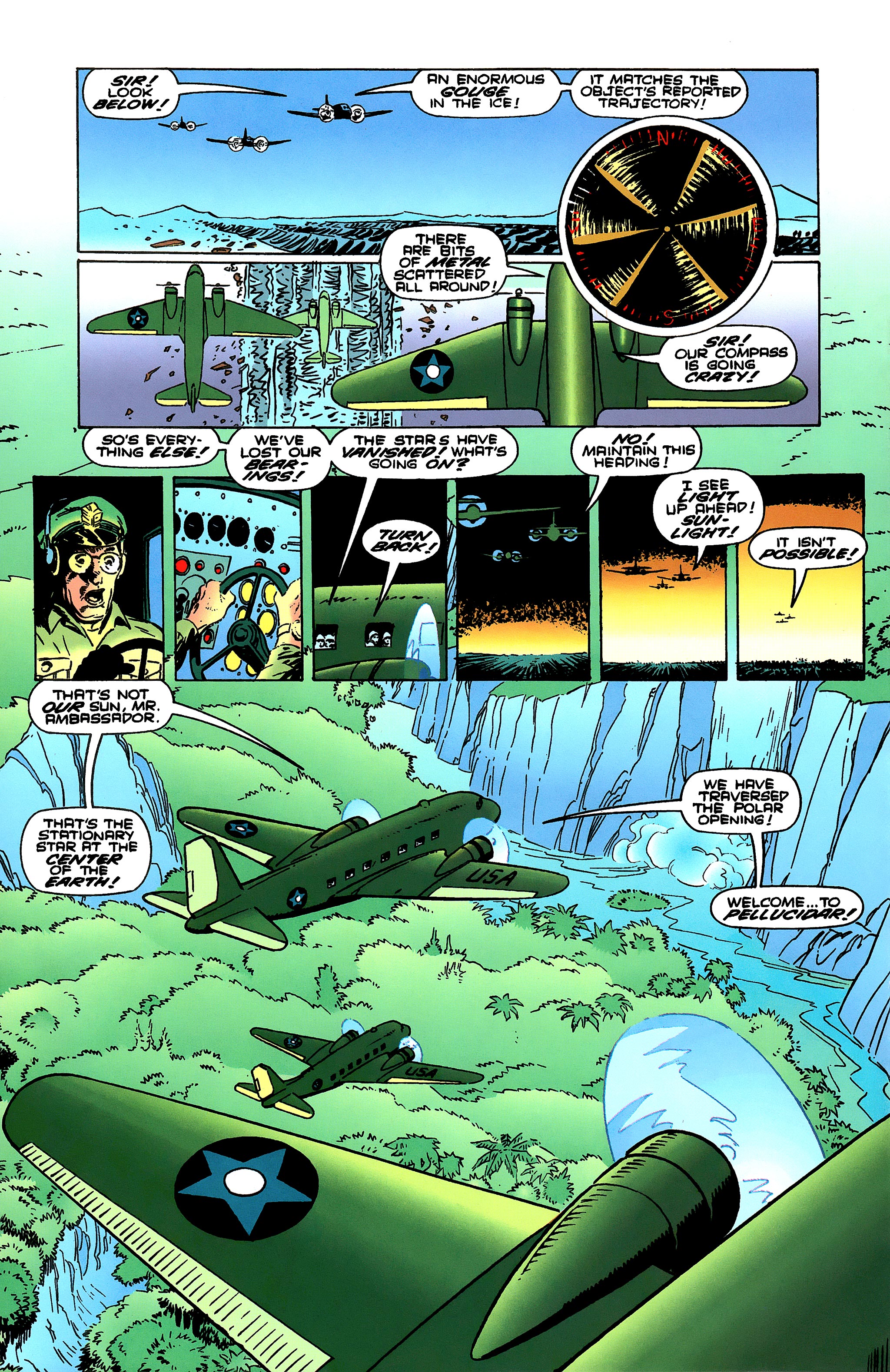Read online Tarzan vs. Predator at the Earth's Core comic -  Issue #1 - 12