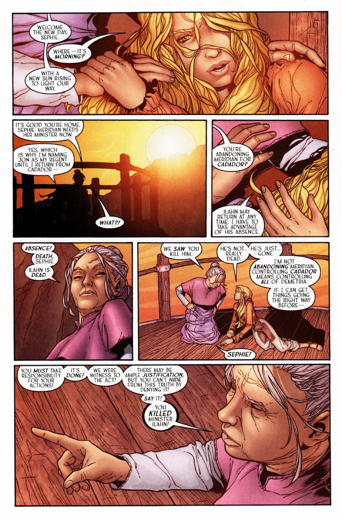 Read online Meridian comic -  Issue #26 - 22