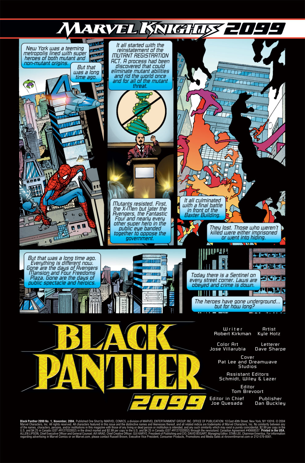 Black Panther 2099 issue Full - Page 2