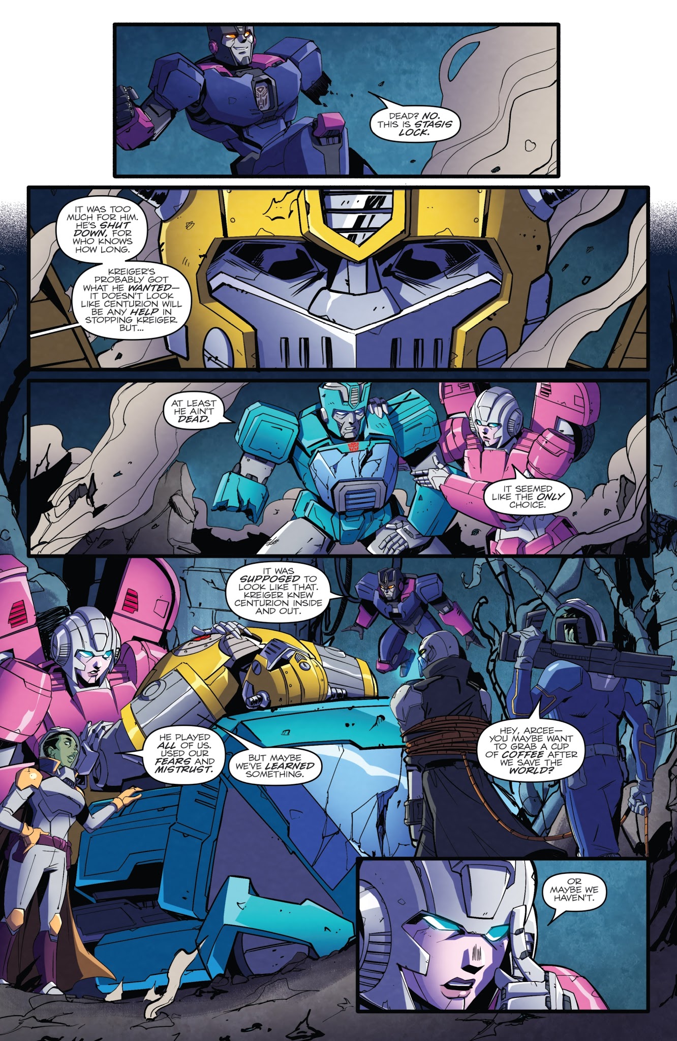 Read online Transformers First Strike comic -  Issue # Full - 20