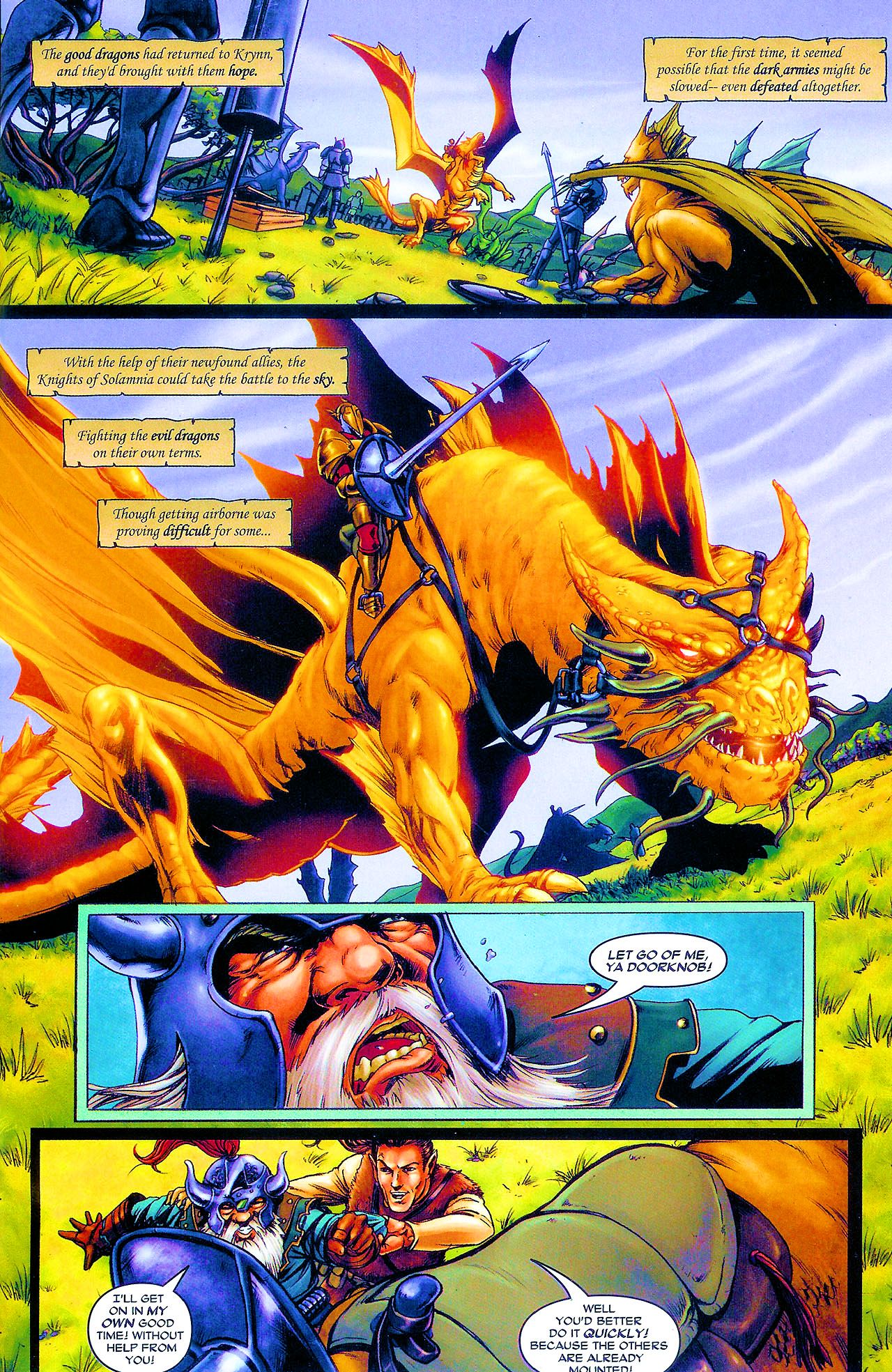 Read online Dragonlance Chronicles (2007) comic -  Issue #4 - 4