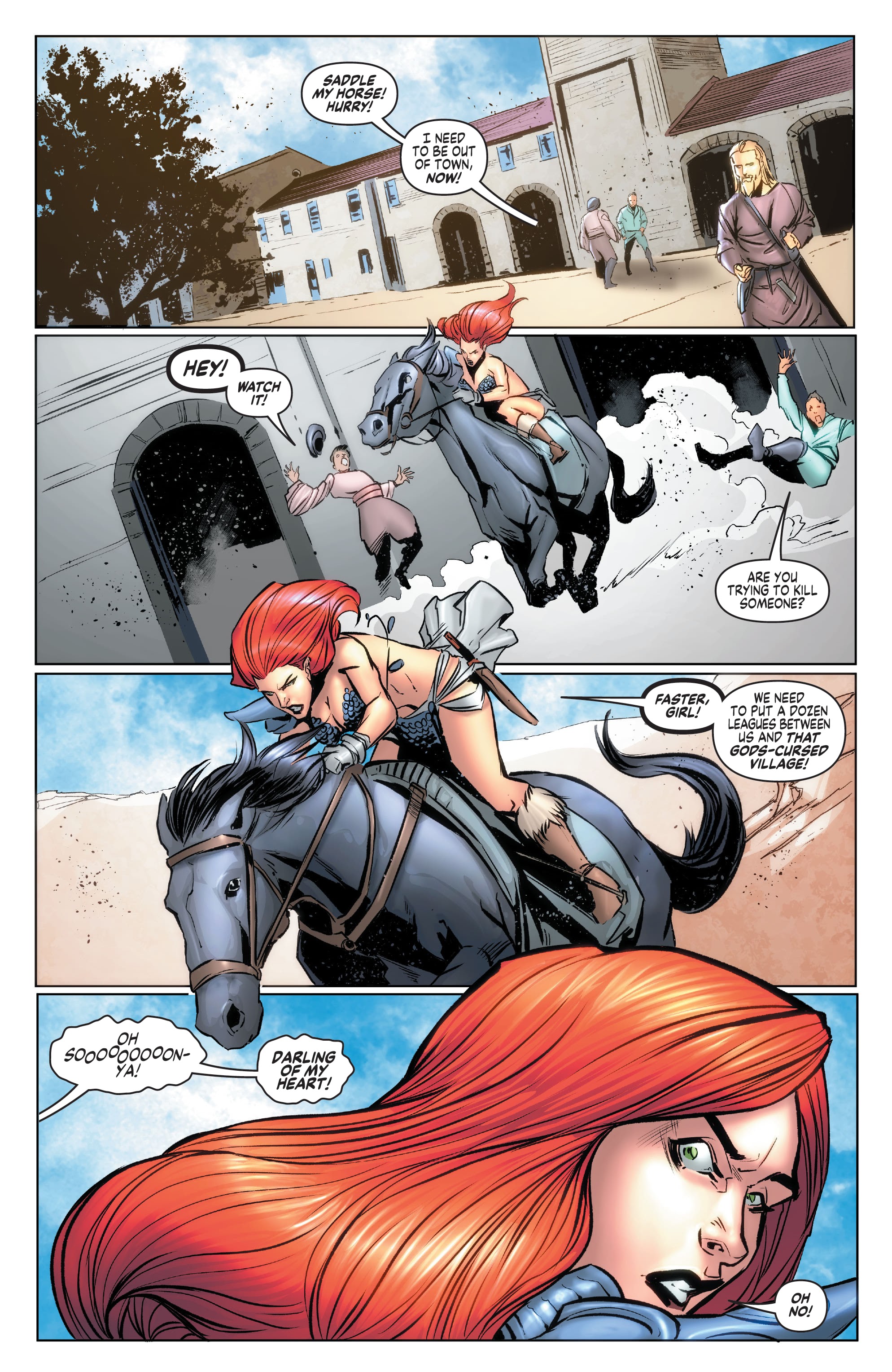 Read online Red Sonja Valentine's Special One-Shot comic -  Issue # Full - 28