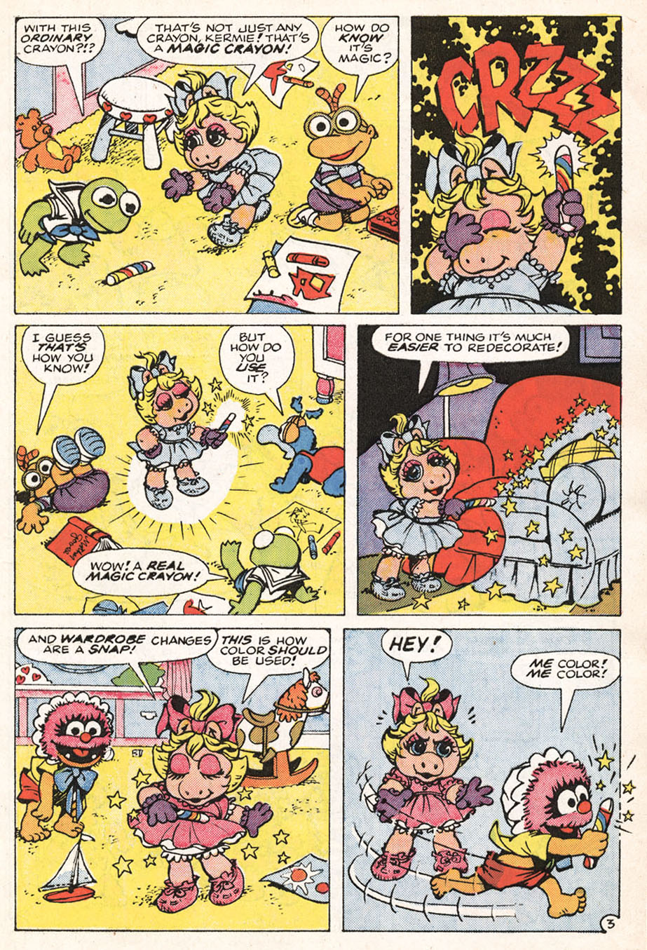 Read online Muppet Babies comic -  Issue #12 - 5